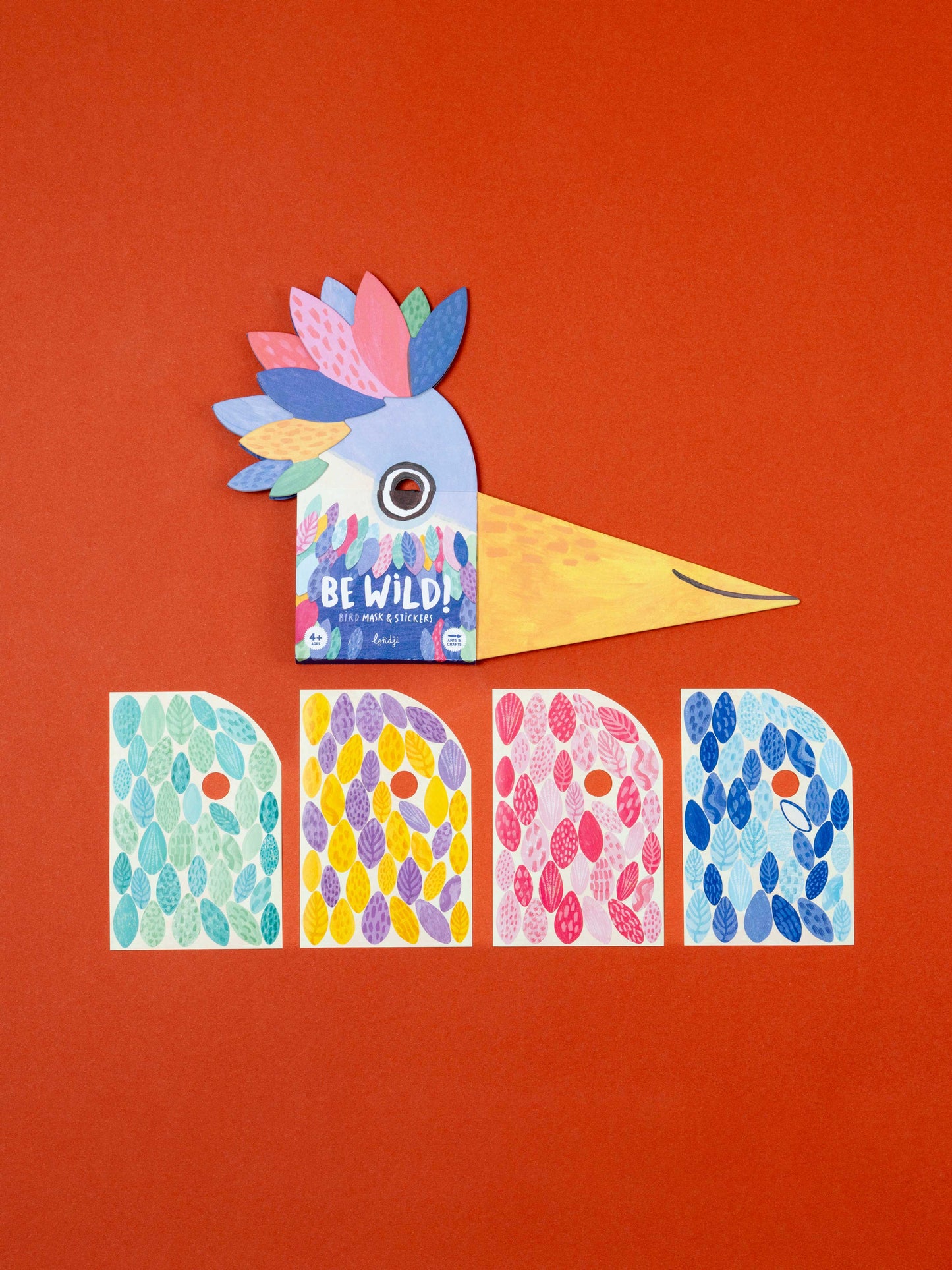 Be Wild: Bird Mask & Stickers