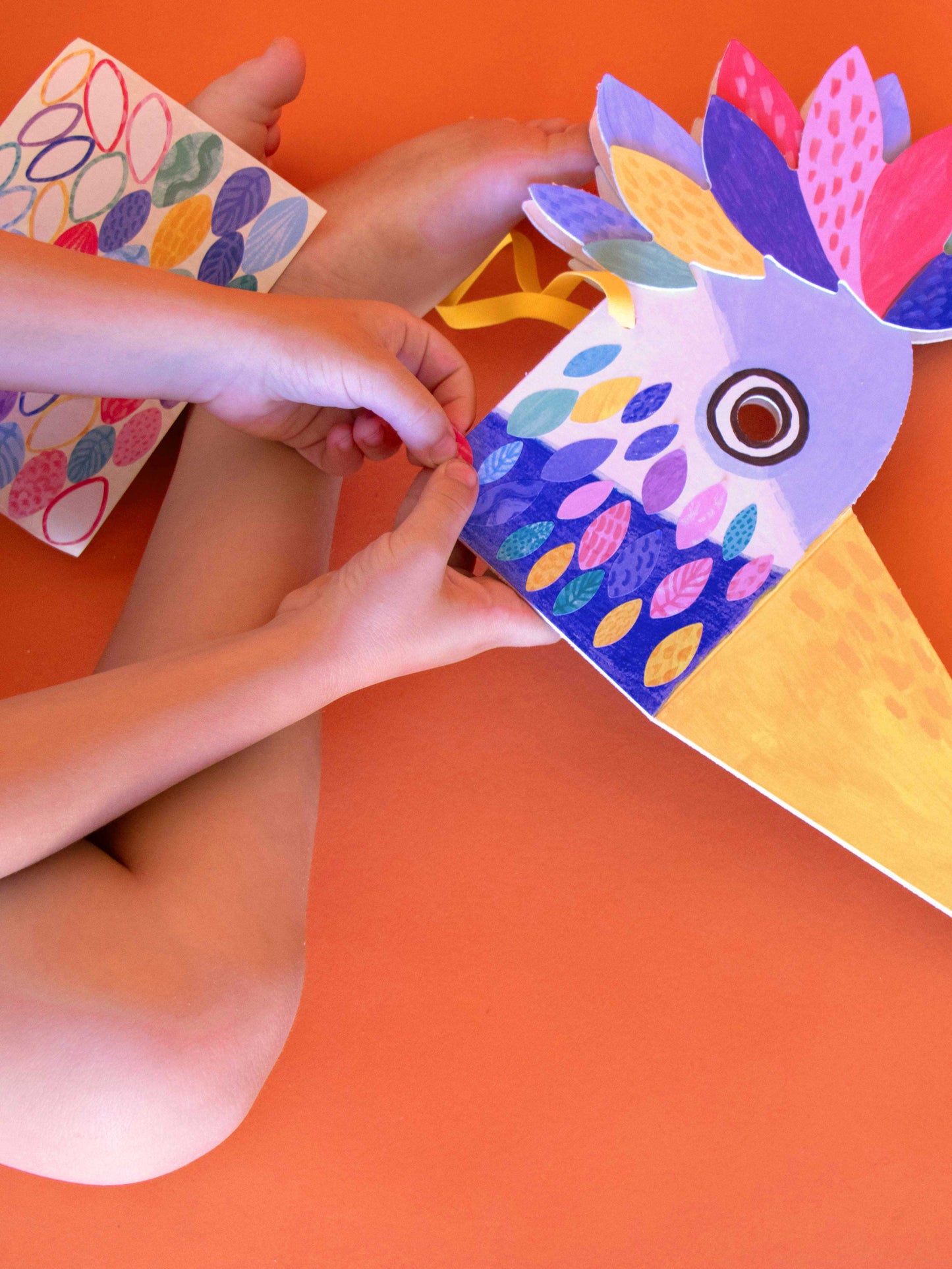 Be Wild: Bird Mask & Stickers