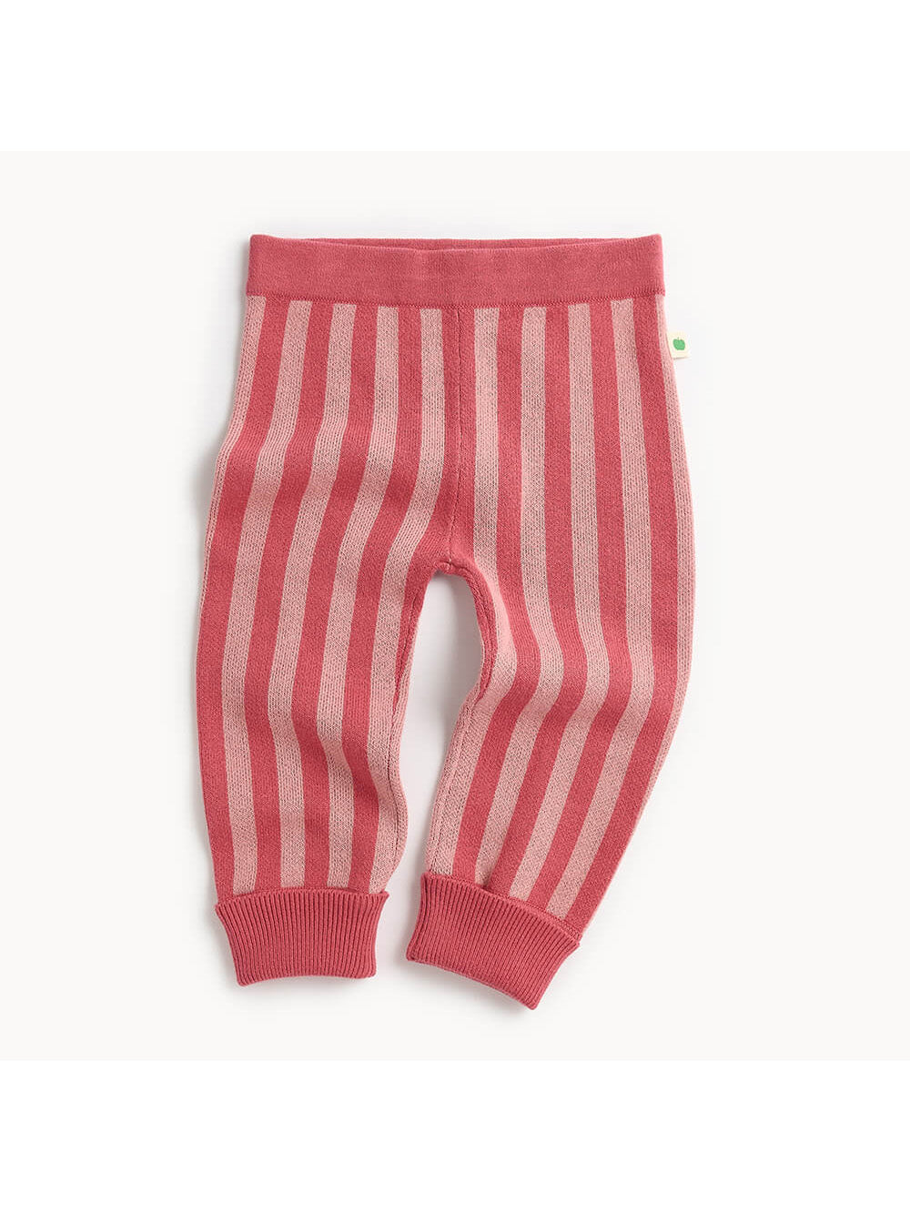 Pink Albie Stripe Knit Trousers