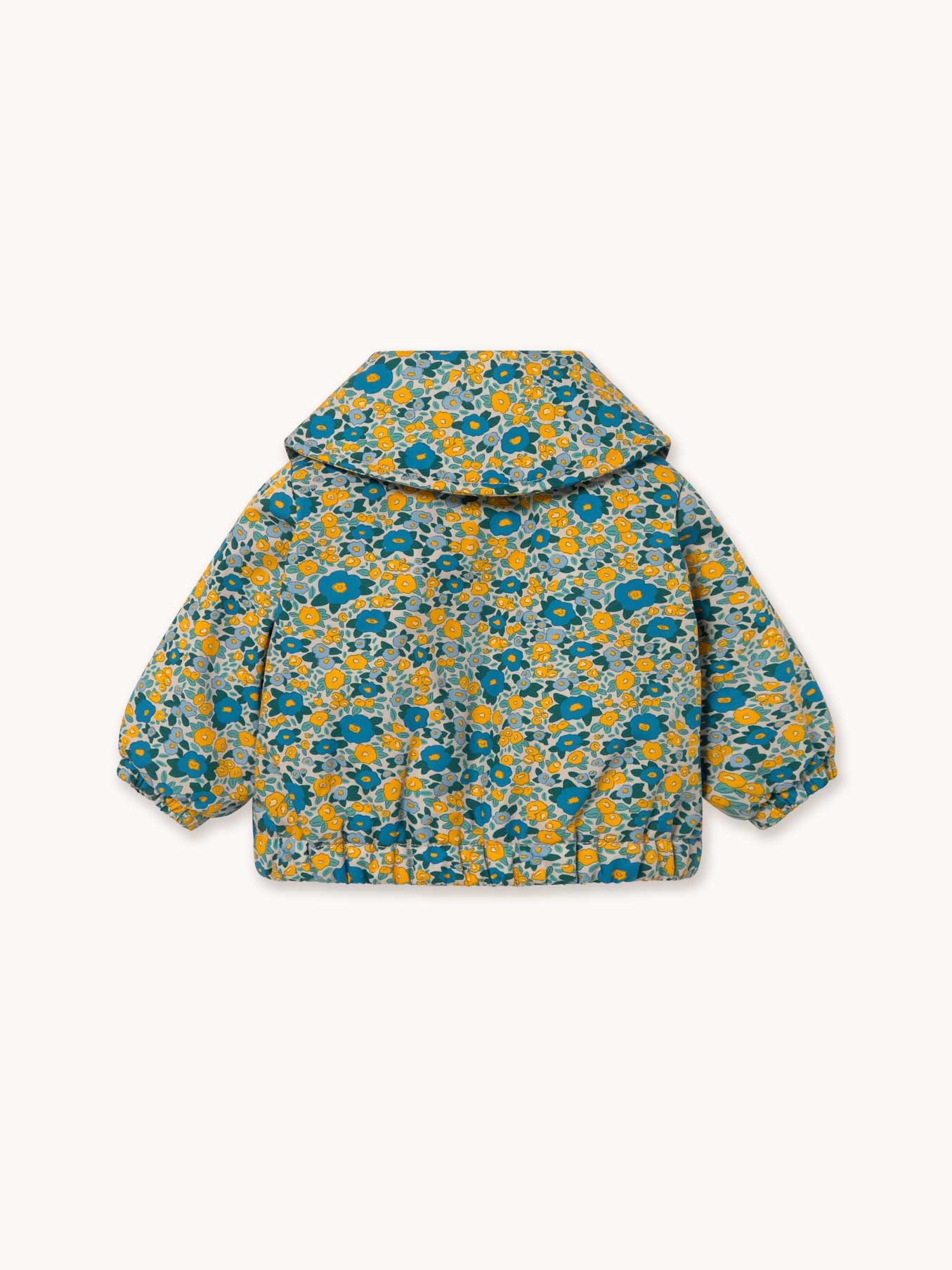 Flower Pattern Baby Padded Jacket