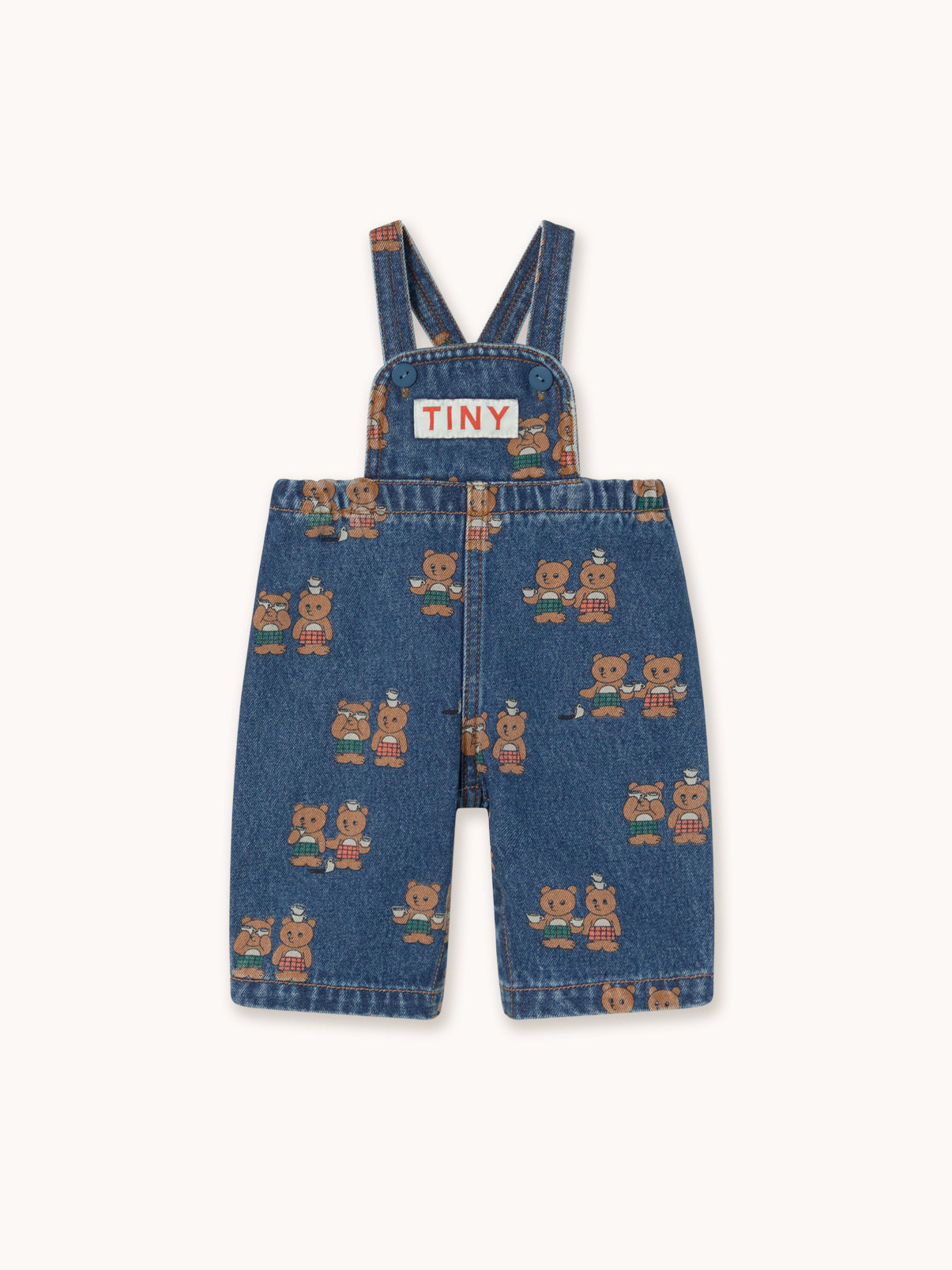 Tiny Tea Room Baby Denim Dungaree