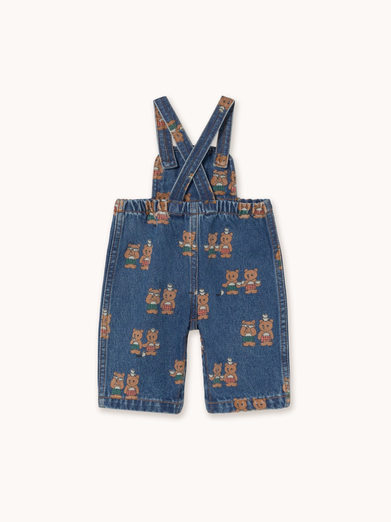 Tiny Tea Room Baby Denim Dungaree