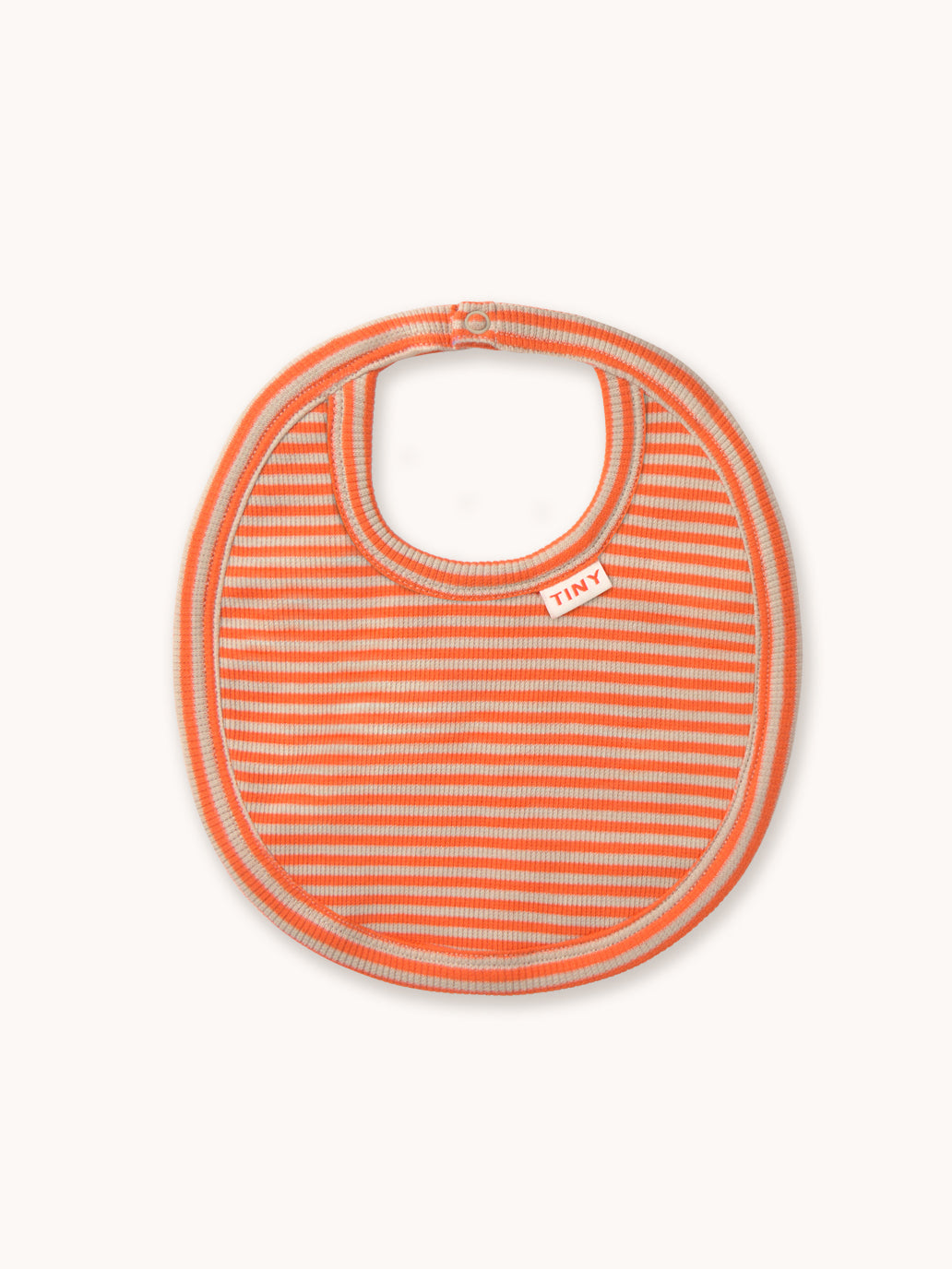Red Stripes Rib Bib