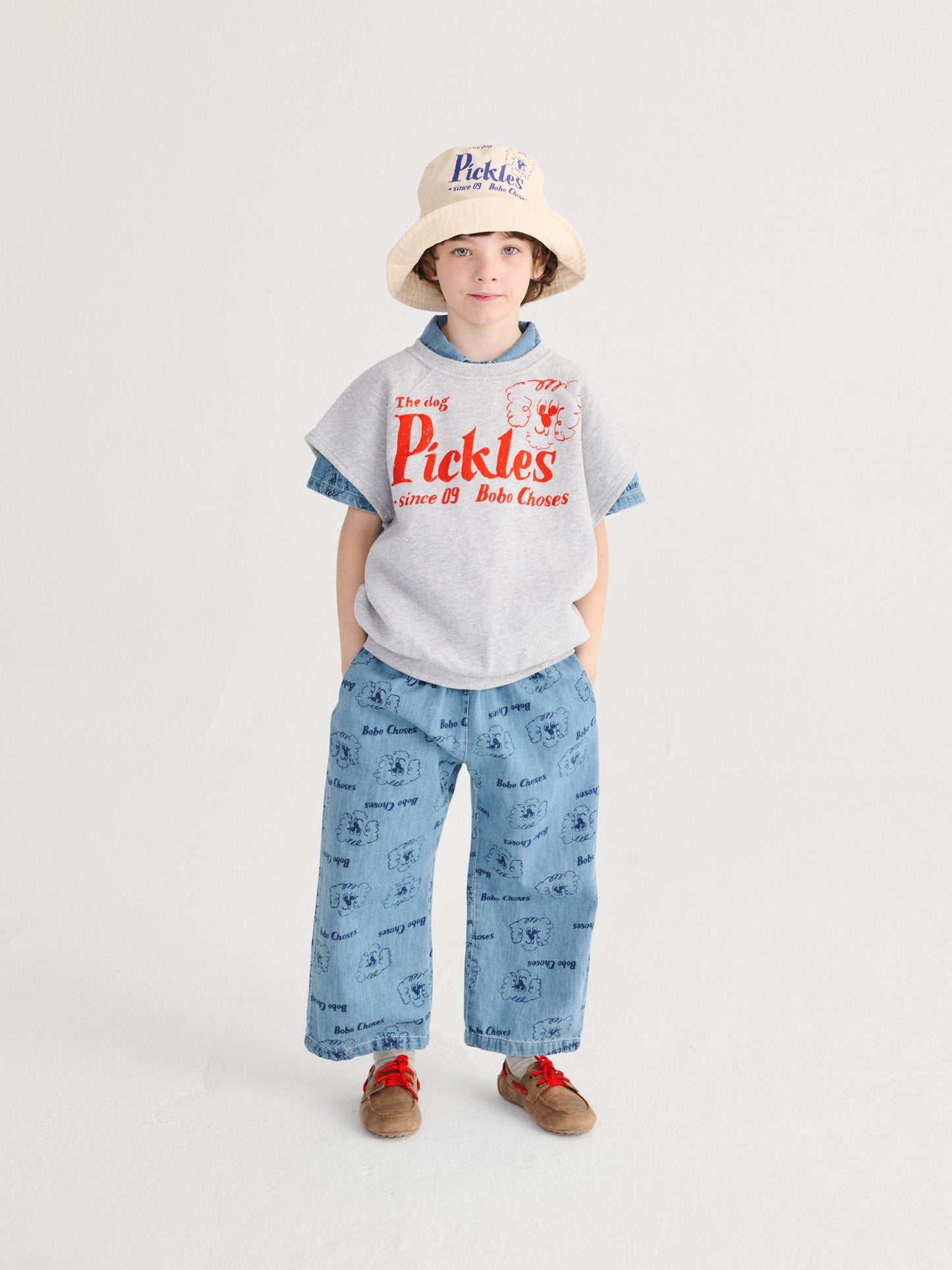 Pickles The Dog Sleeveless Sweatshirt