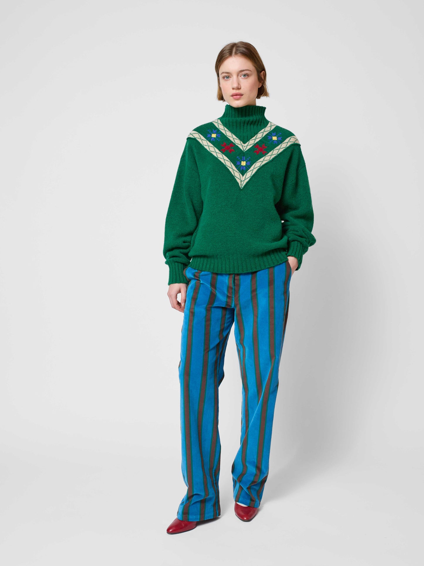 Striped All Over Pants