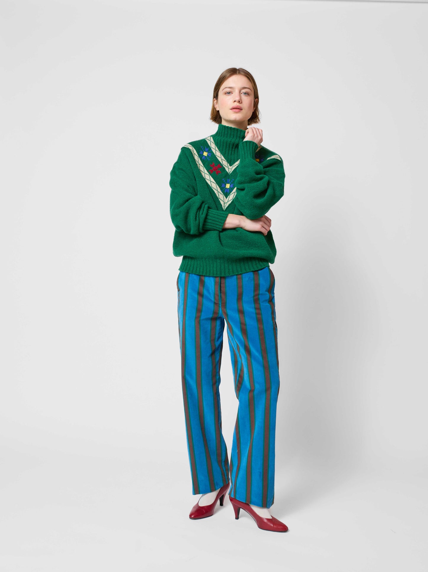 Striped All Over Pants