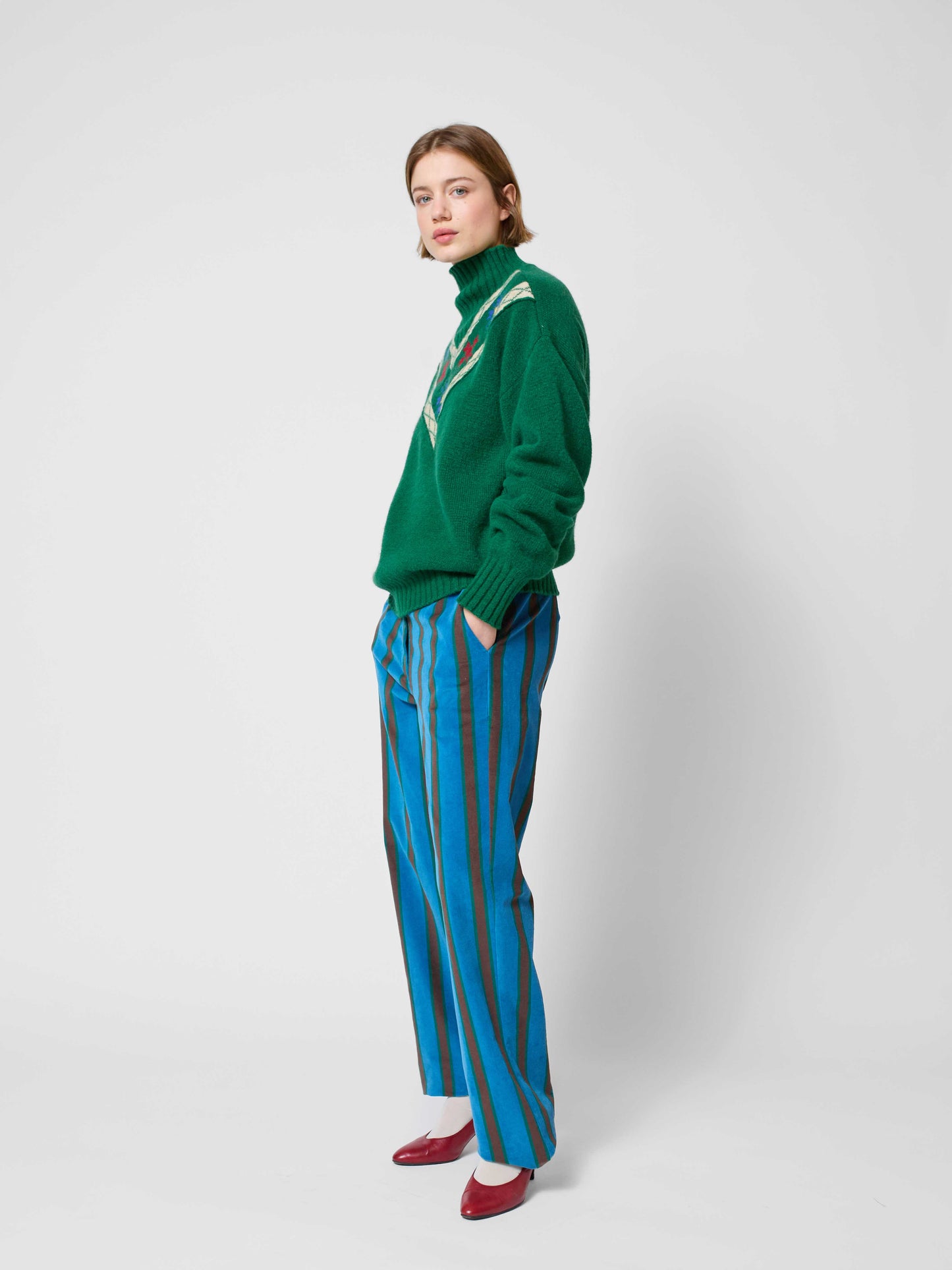 Striped All Over Pants