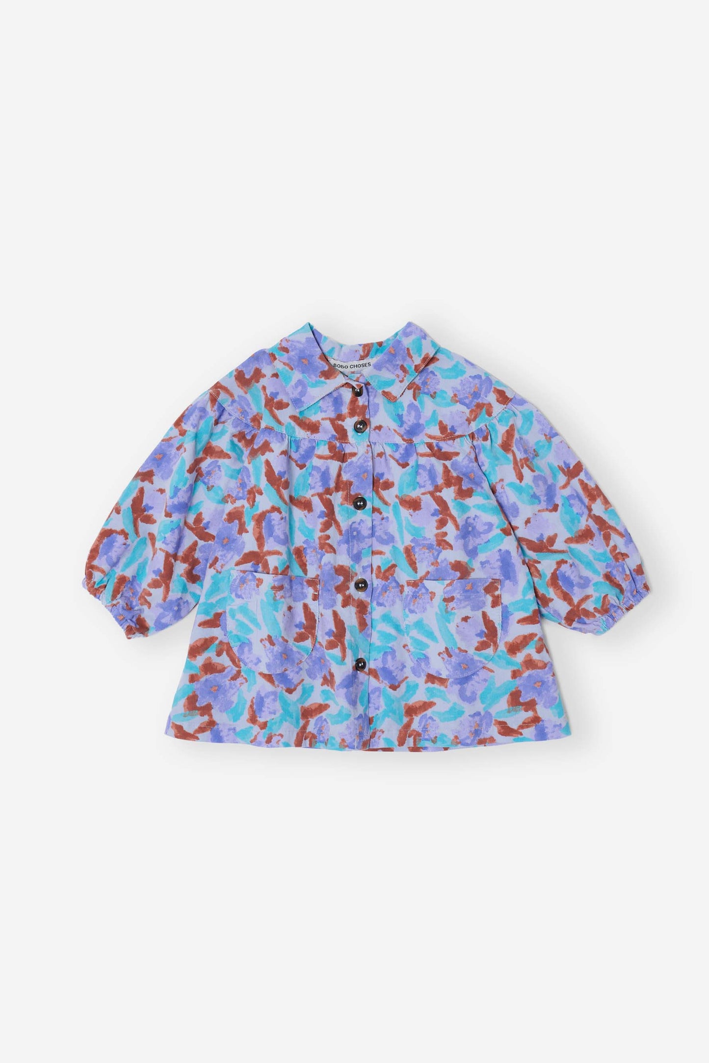 Watercolour All Over Woven Dress