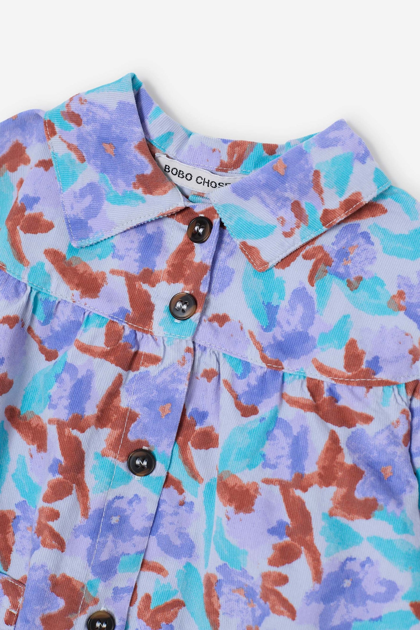 Watercolour All Over Woven Dress