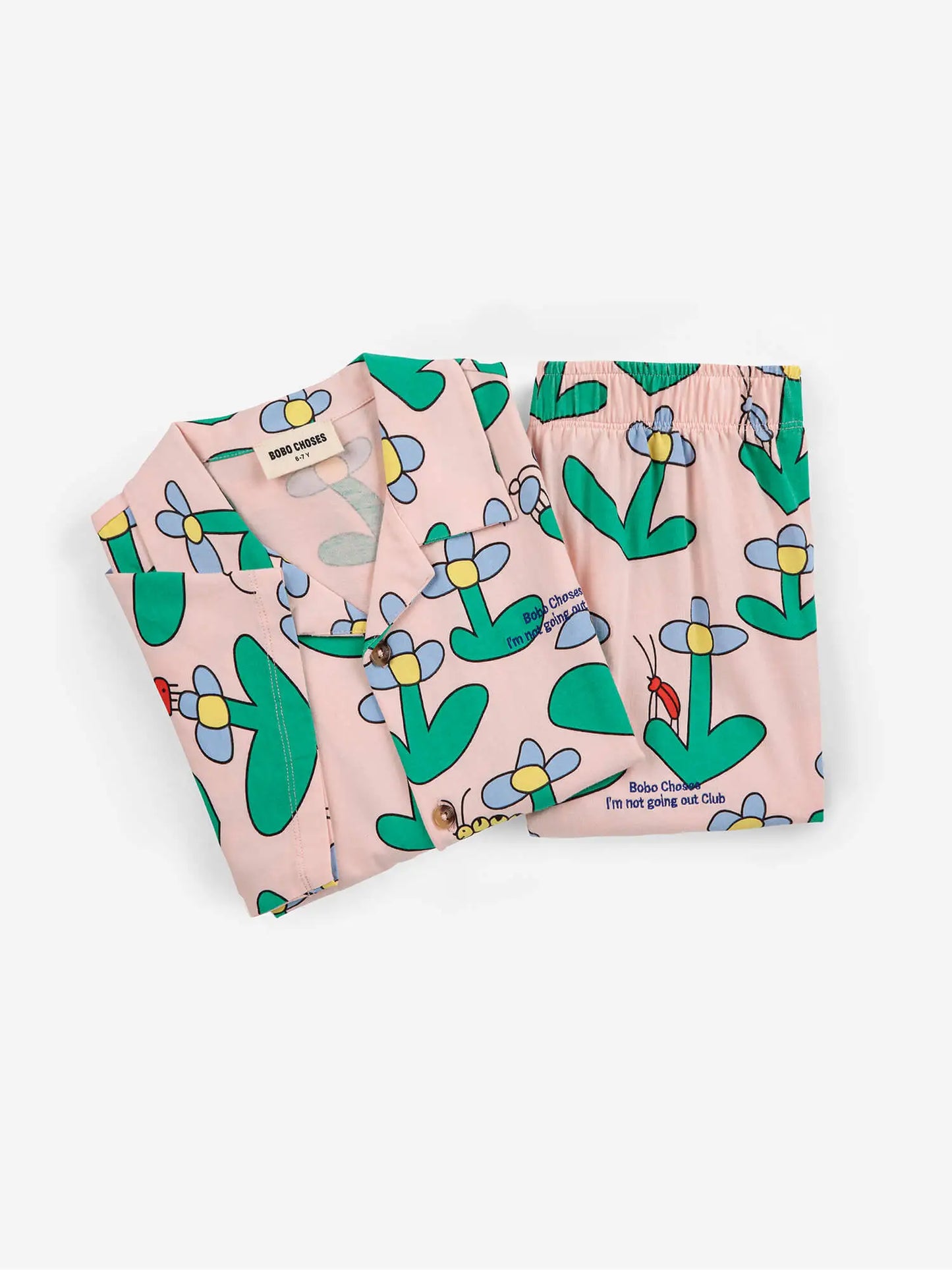 Dancing Flower All Over Loungewear Set