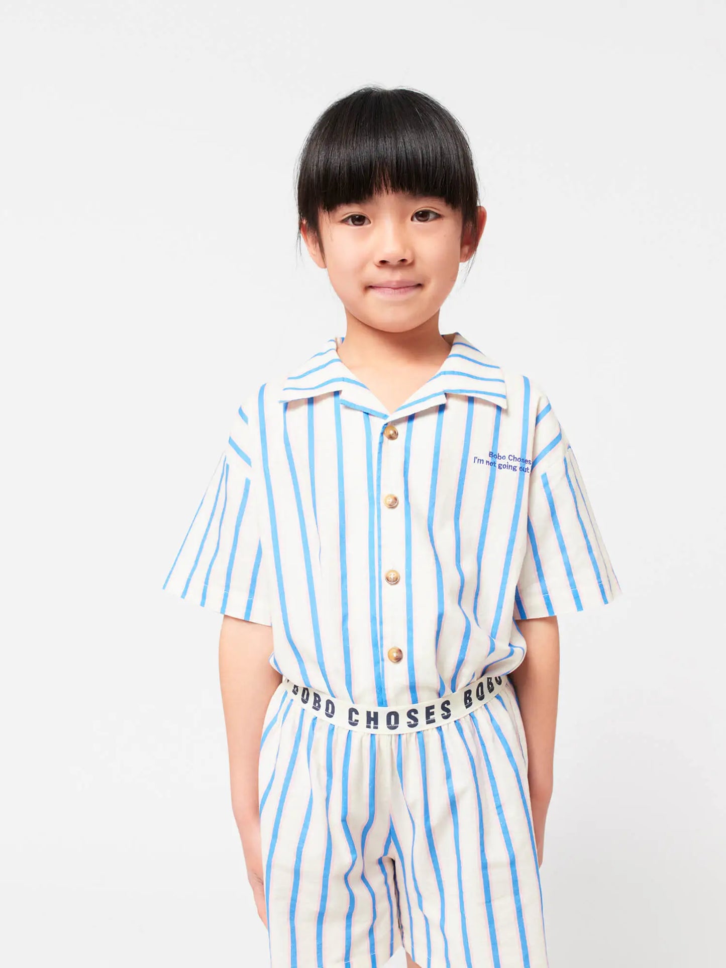 Blue Stripes Loungewear Set
