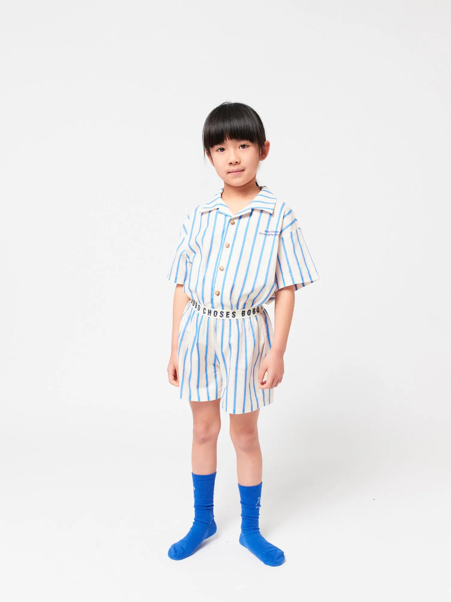 Blue Stripes Loungewear Set