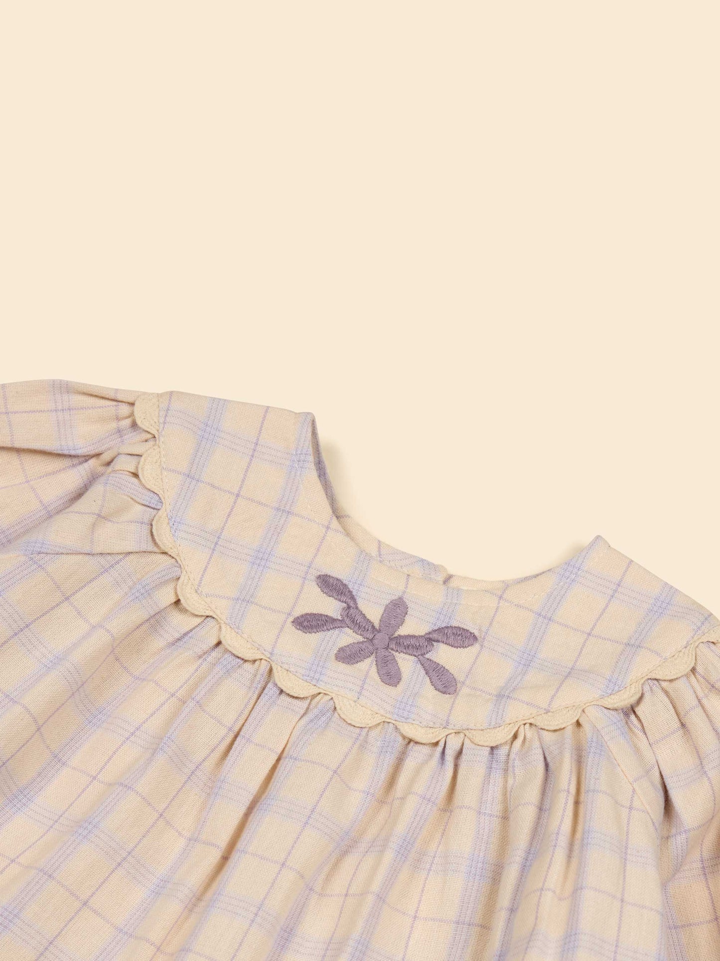 Baby Lola Blouse - Camp Check