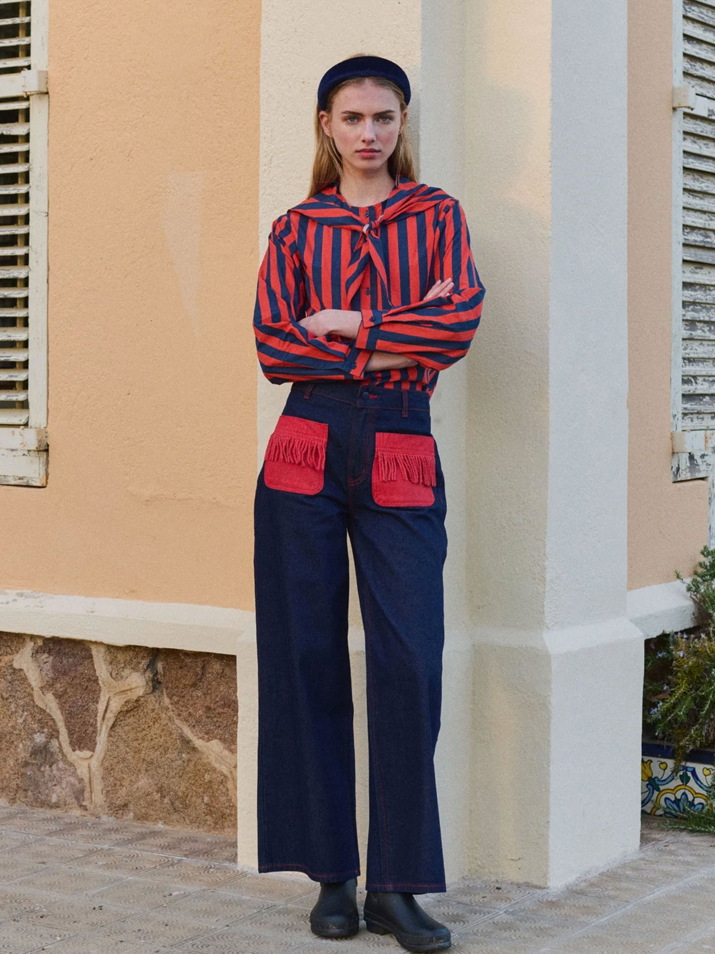 Bicolour Jeans