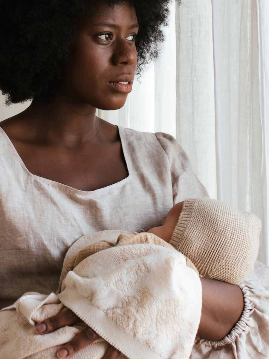 Sand Dolly Baby Bonnet
