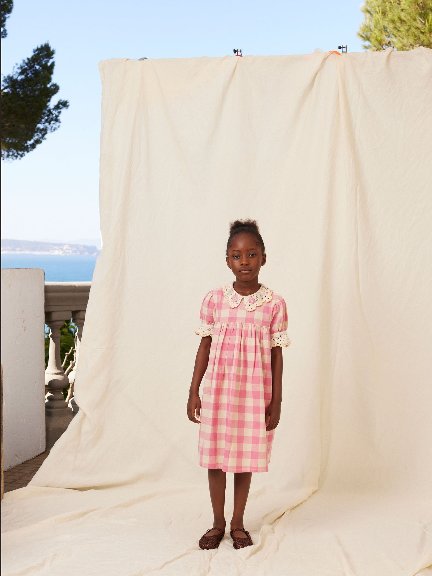 Bombom Check Anais Dress