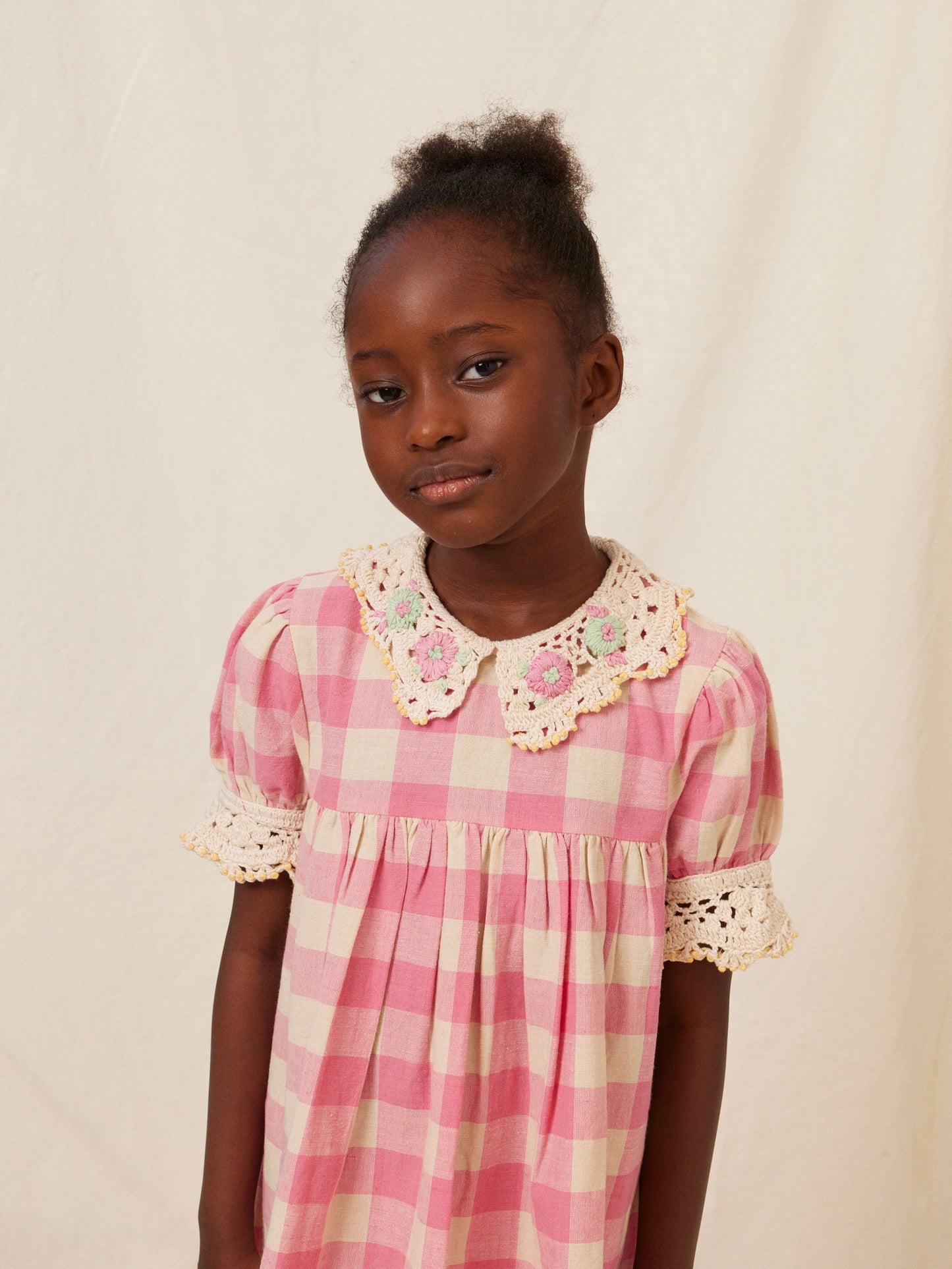 Bombom Check Anais Dress