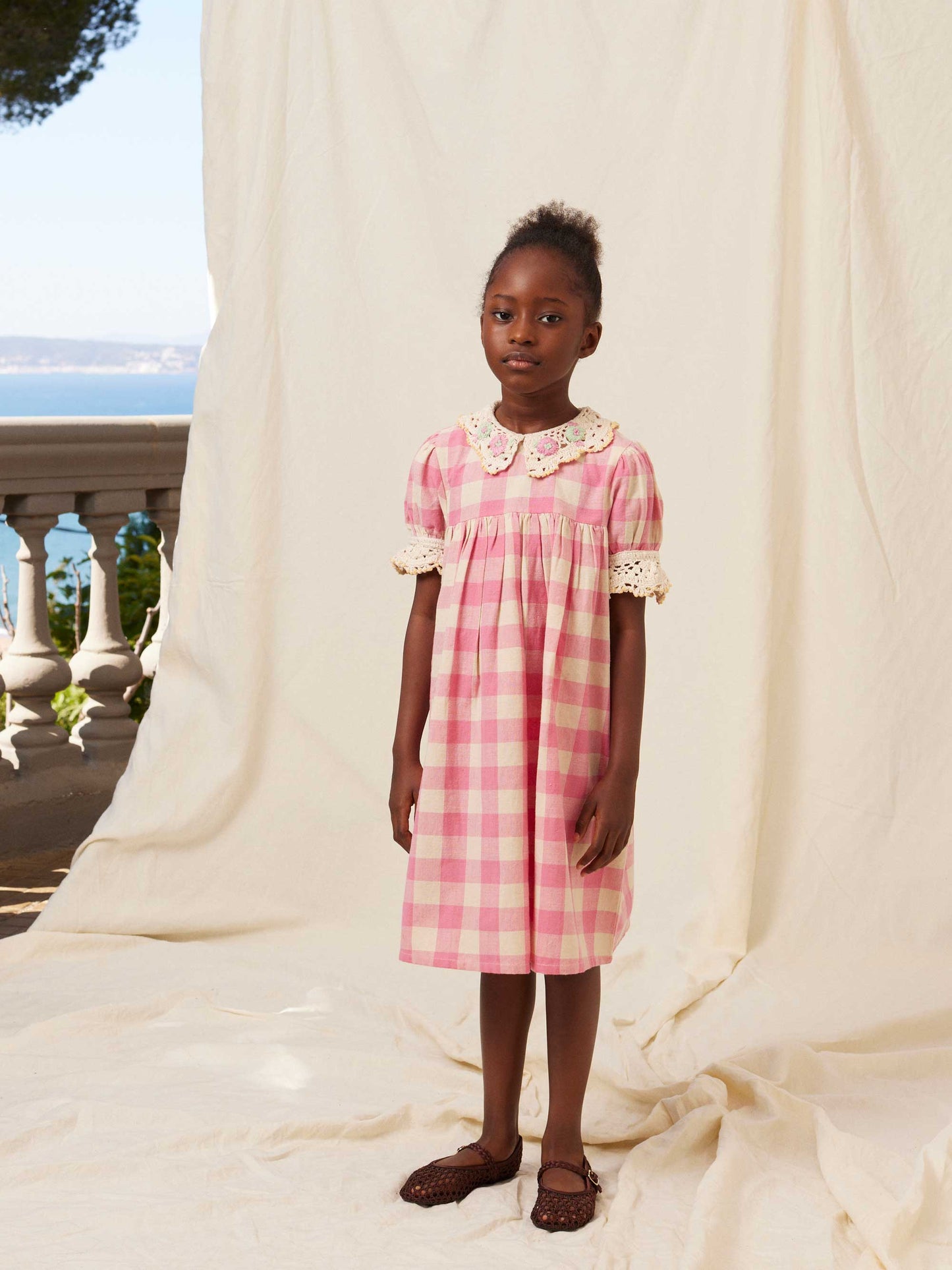 Bombom Check Anais Dress