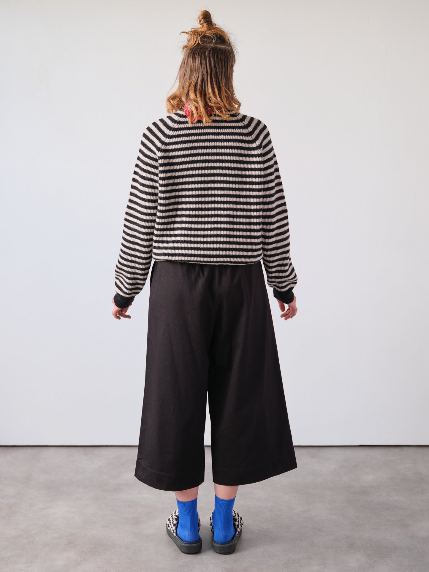 Black Wide Leg Trousers