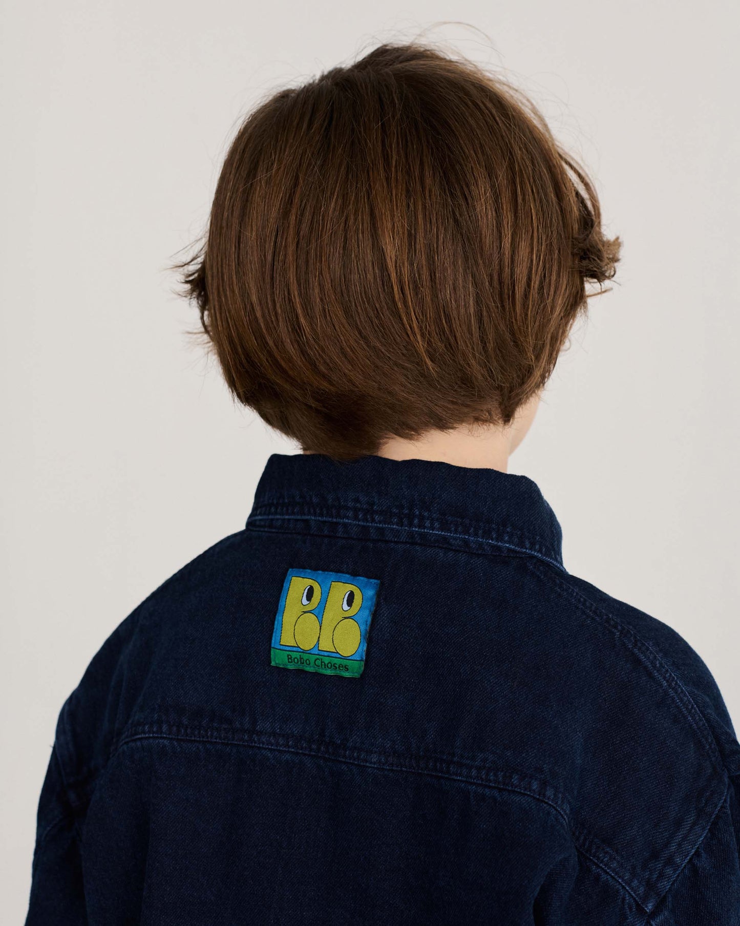 Booo Bo Choses Tag Denim Shirt