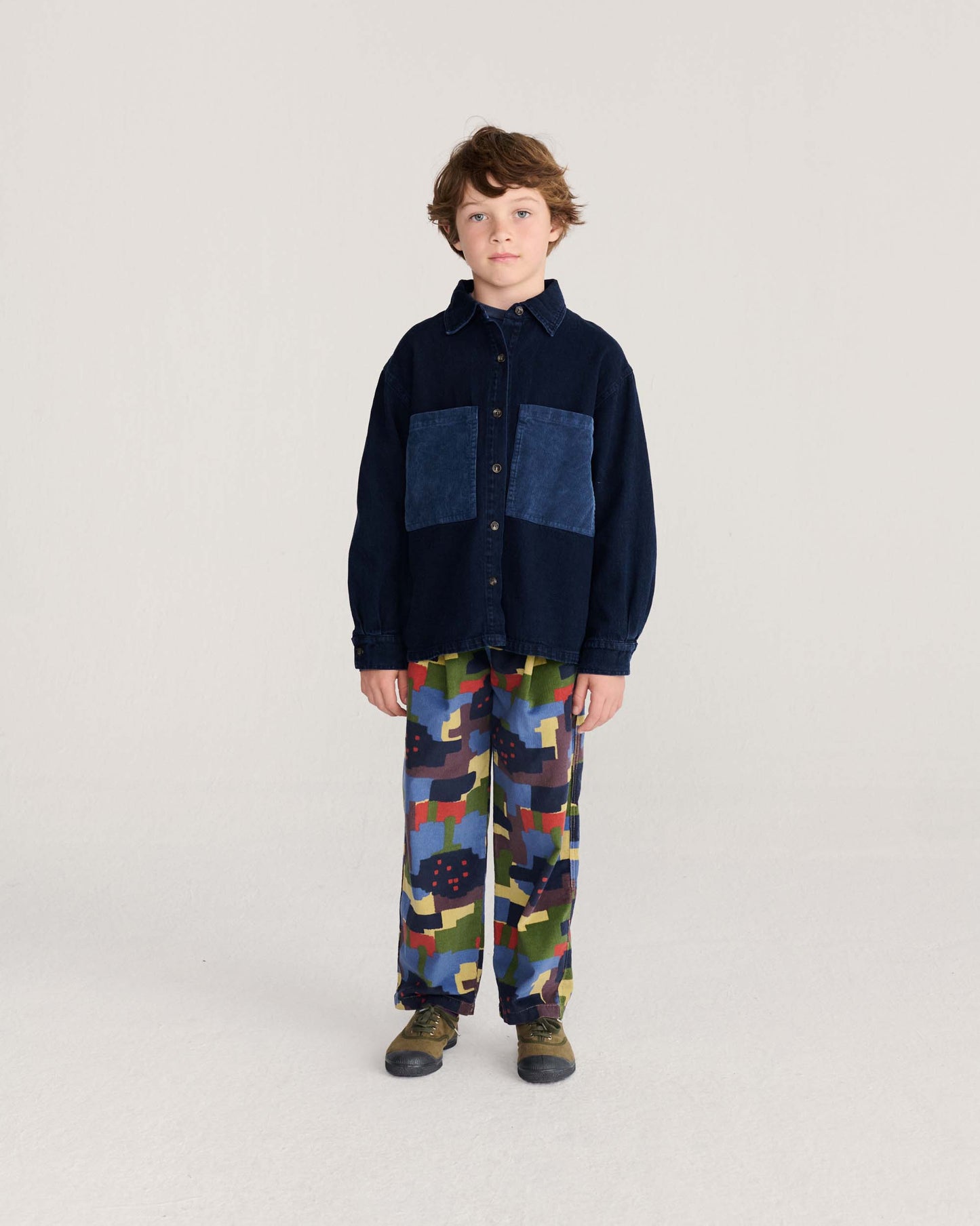 Booo Bo Choses Tag Denim Shirt