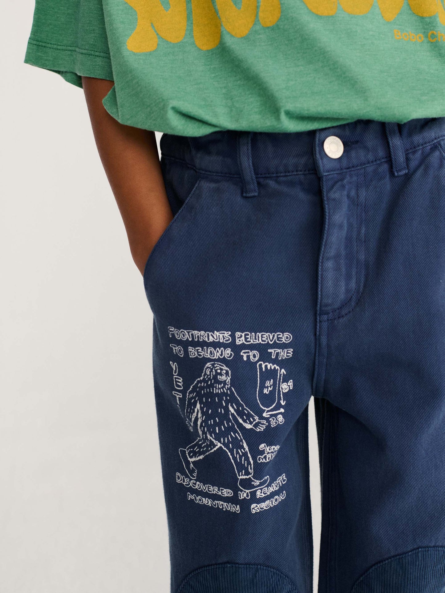 Mr. Footish Knee Pads Woven Pants