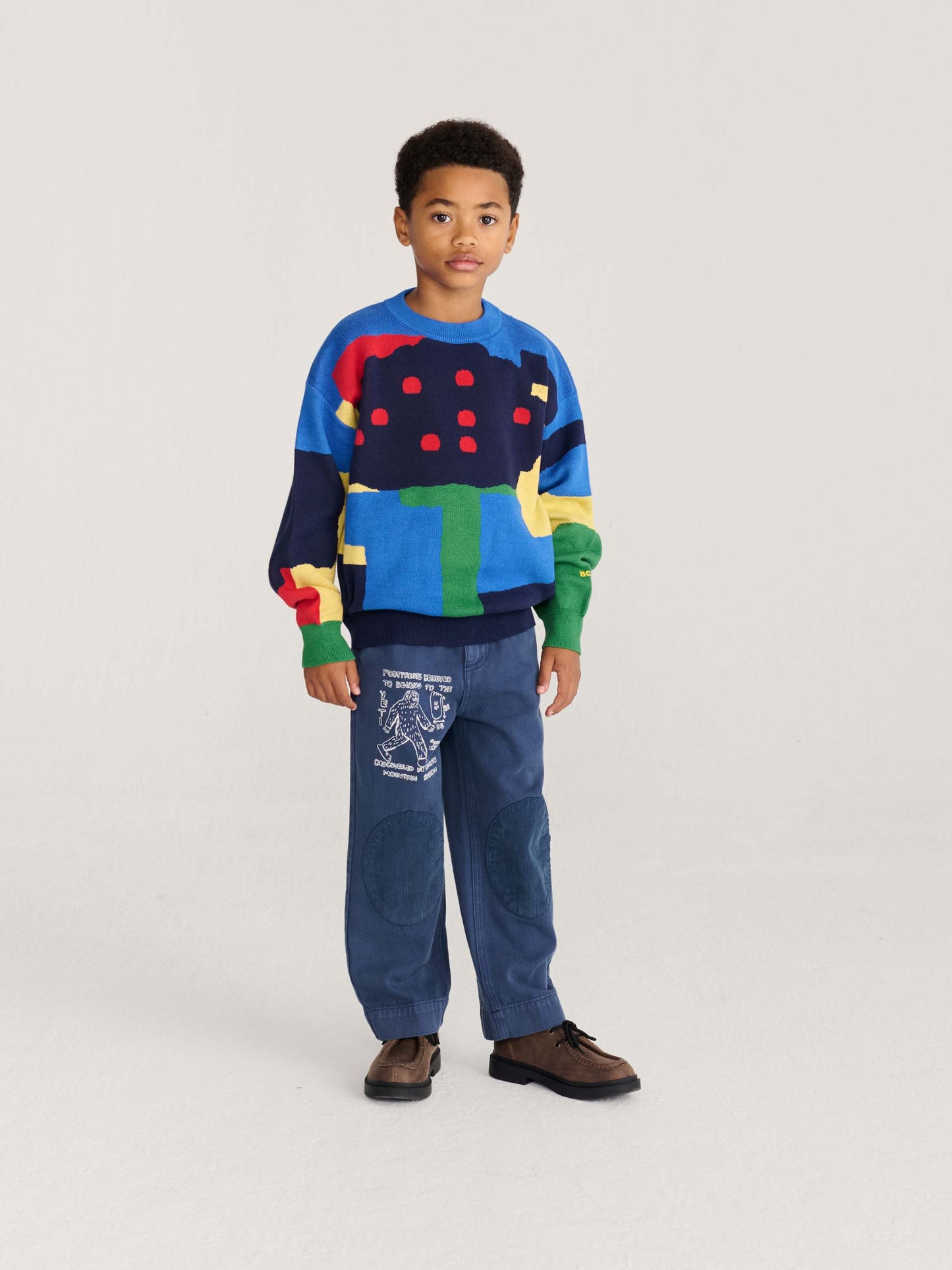 Mr. Footish Knee Pads Woven Pants