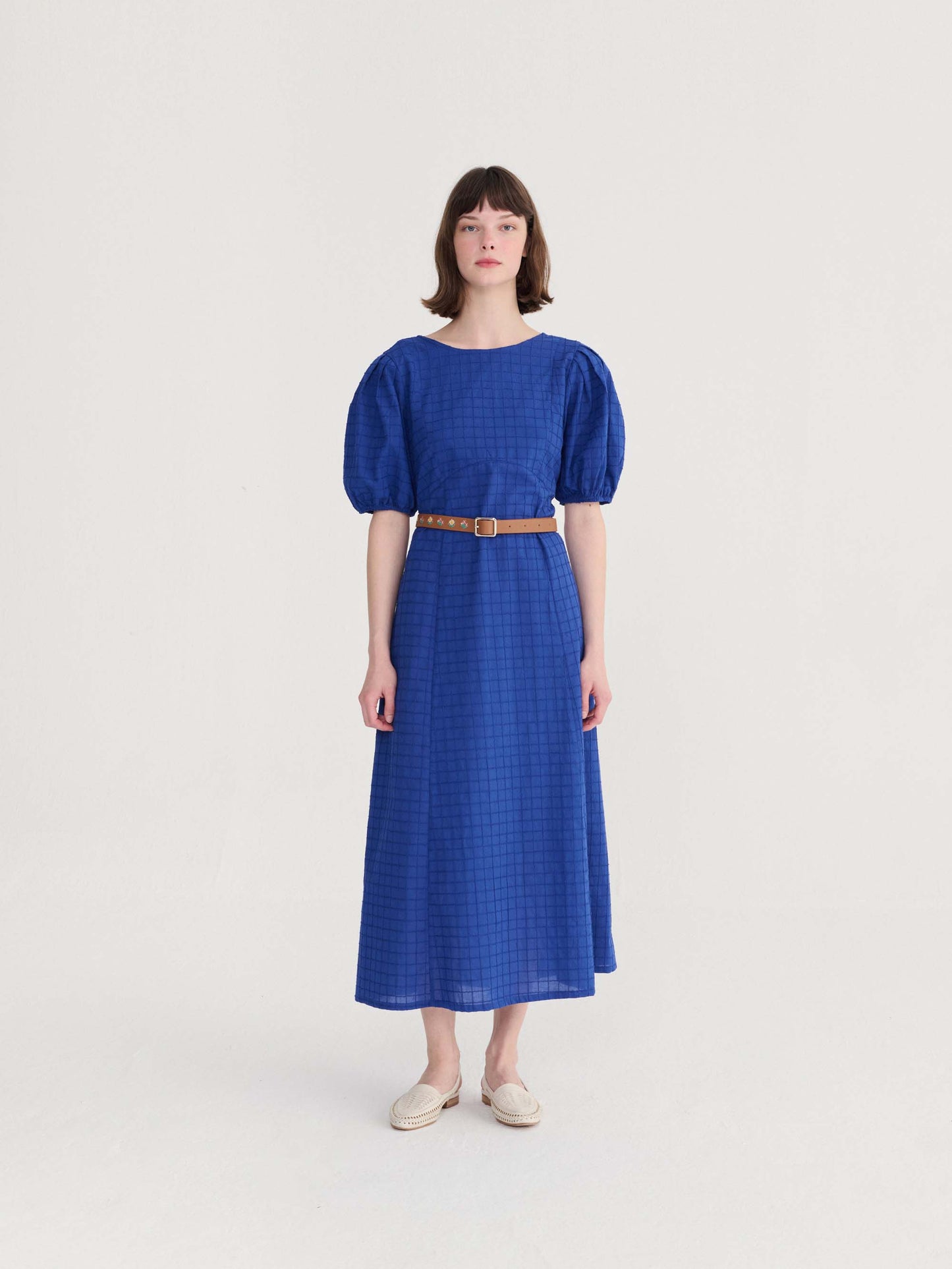 Fantasy Cotton Back Cut Dress