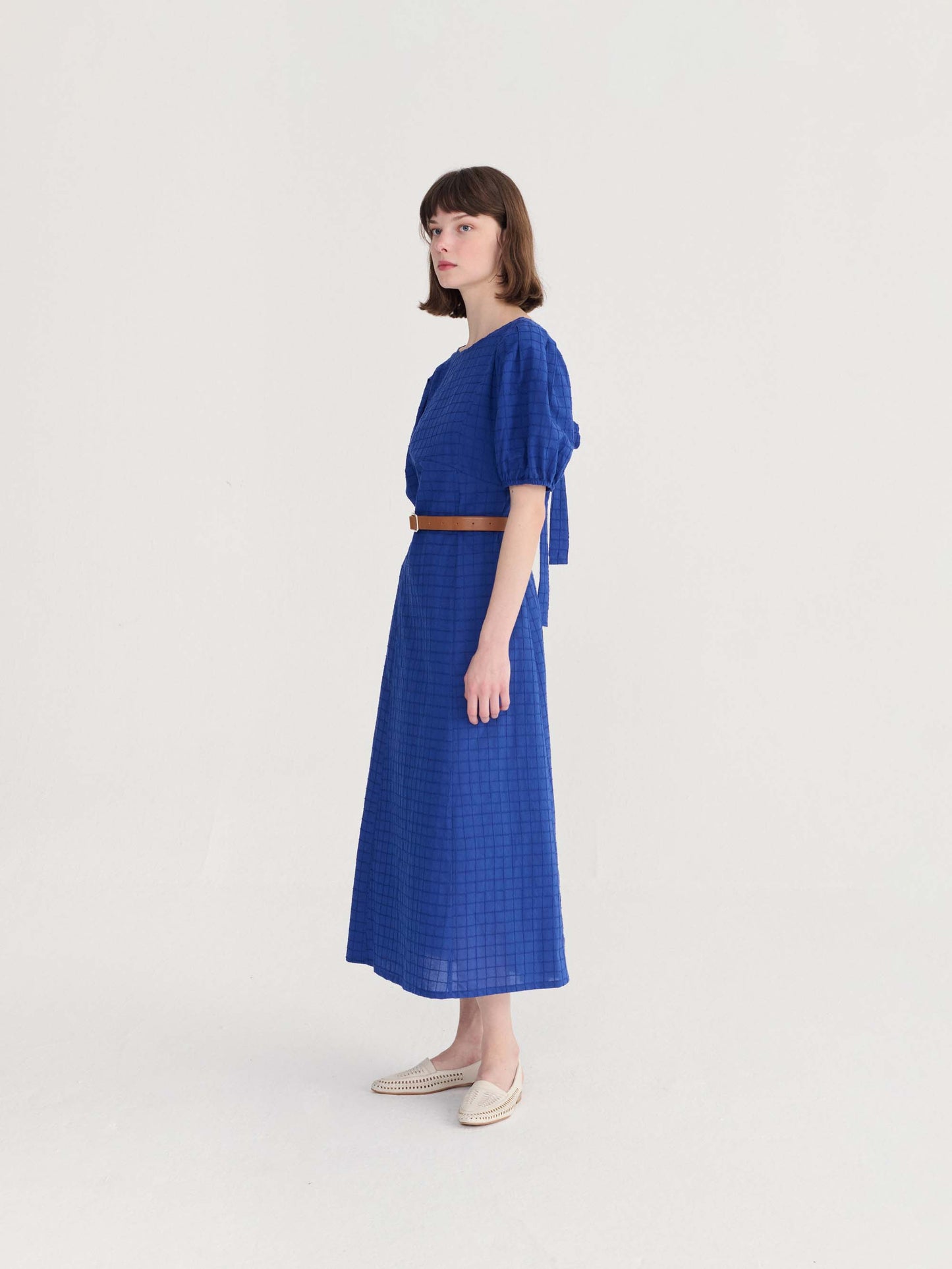 Fantasy Cotton Back Cut Dress