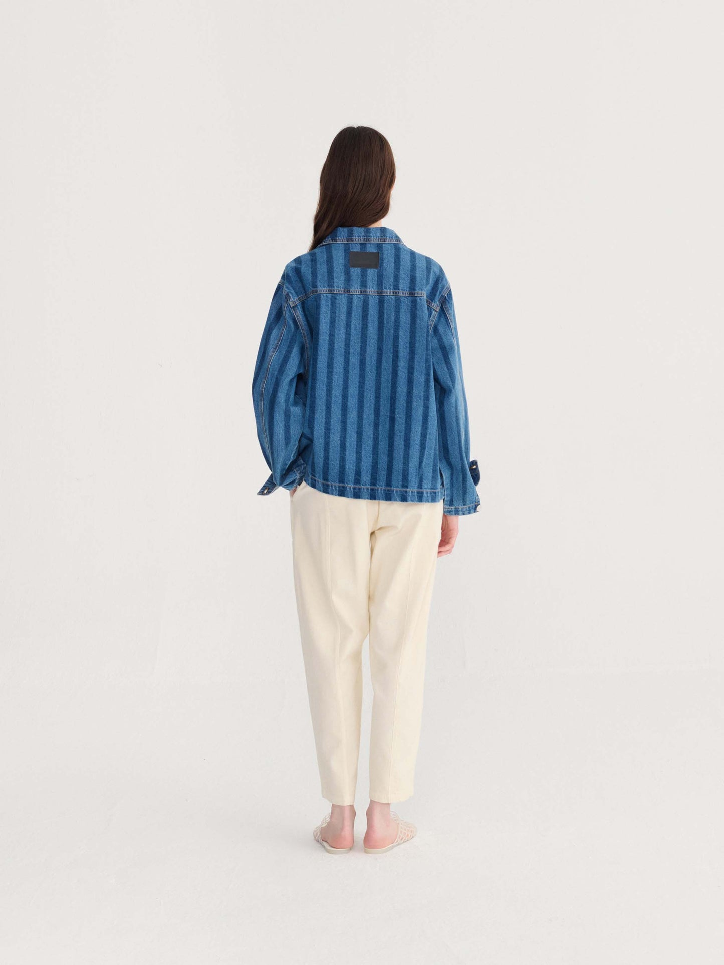 Stripe Denim Jacket
