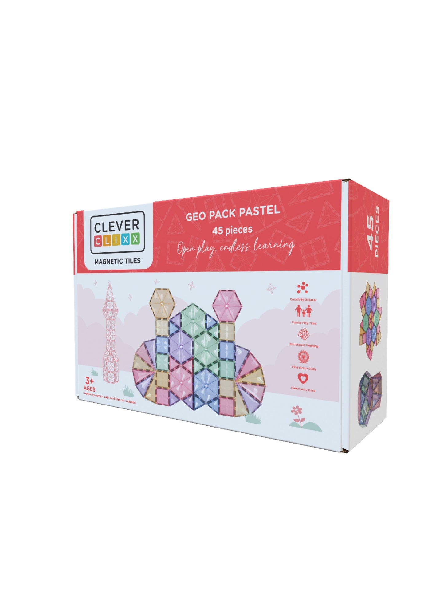 Geo Pack Pastel 45 pieces