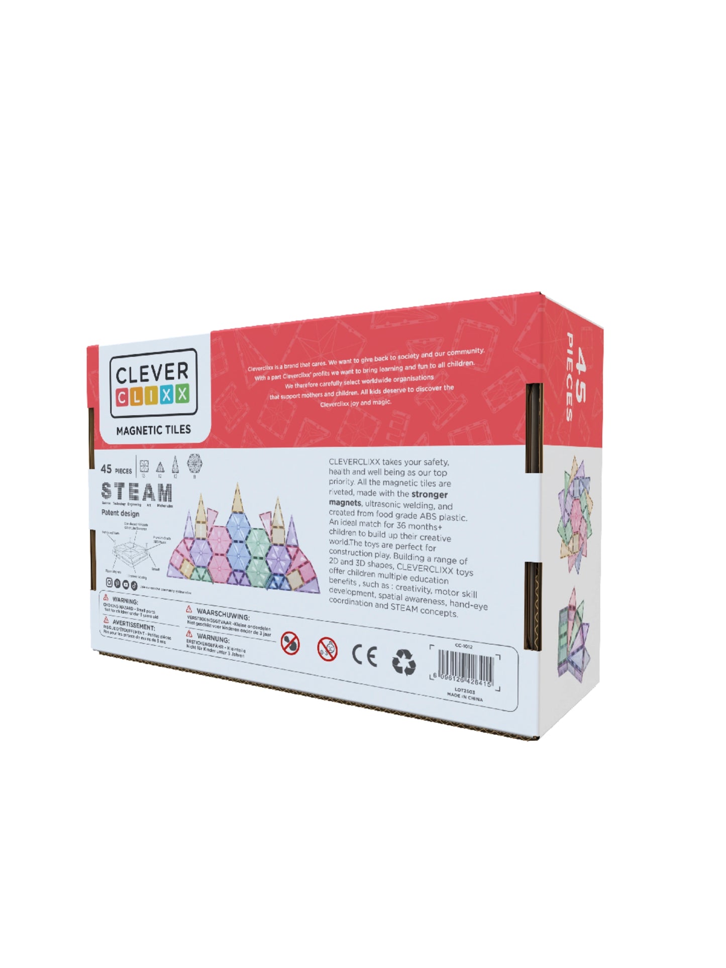 Geo Pack Pastel 45 pieces