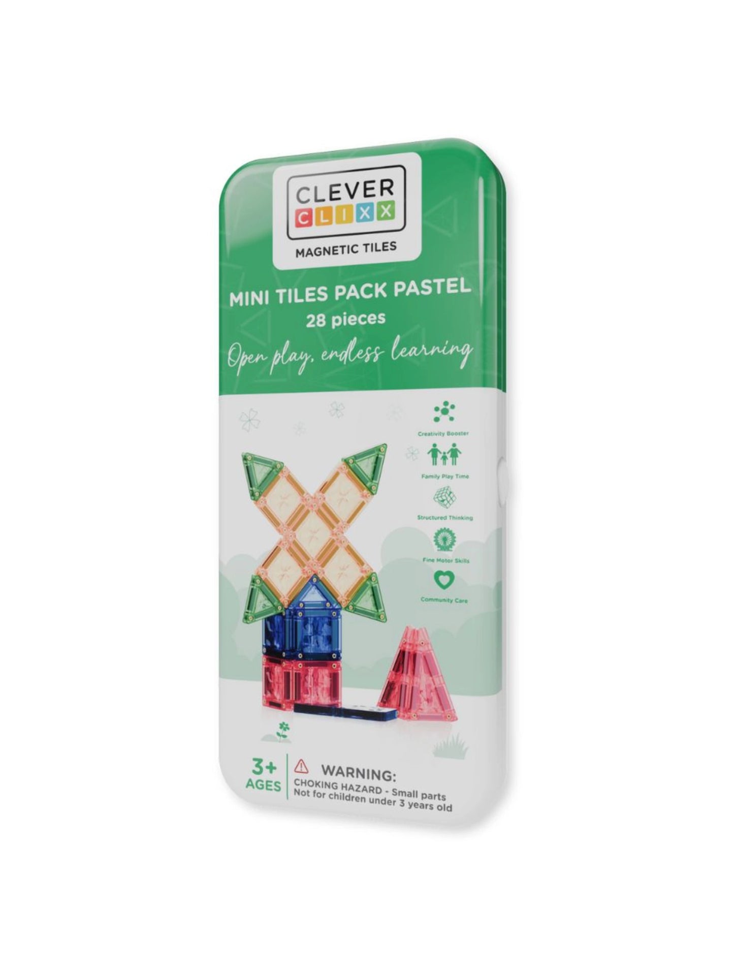 Pastel Magnetic Tiles Mini Pack