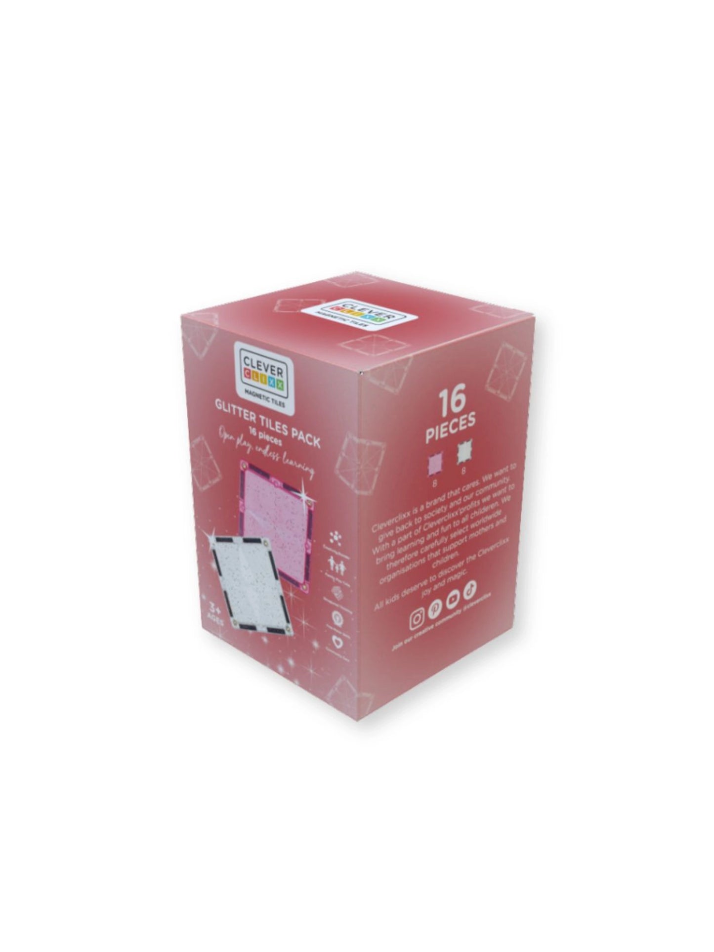 Glitter Magnetic Tiles Set