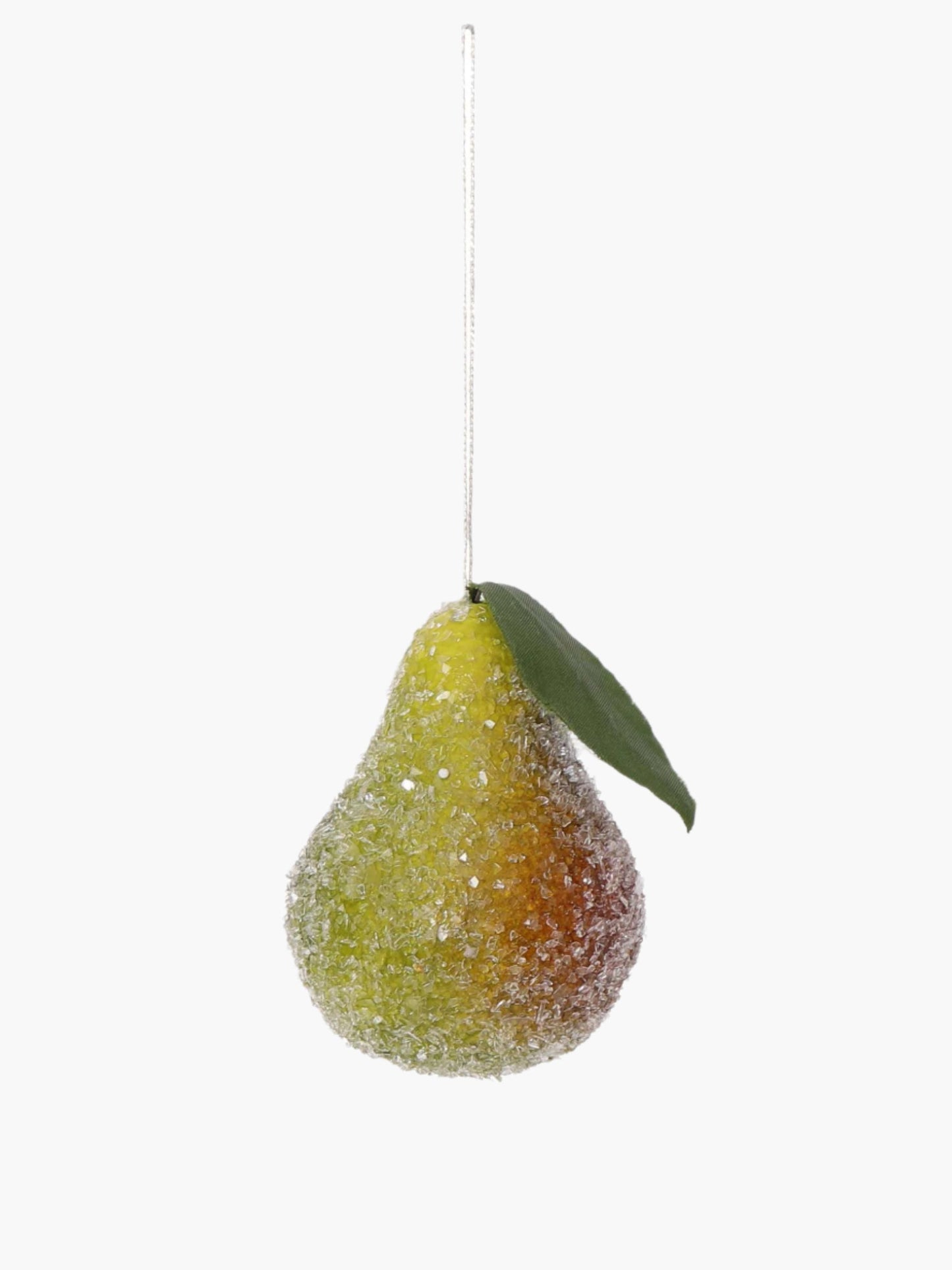 Frosted Pear Decoration