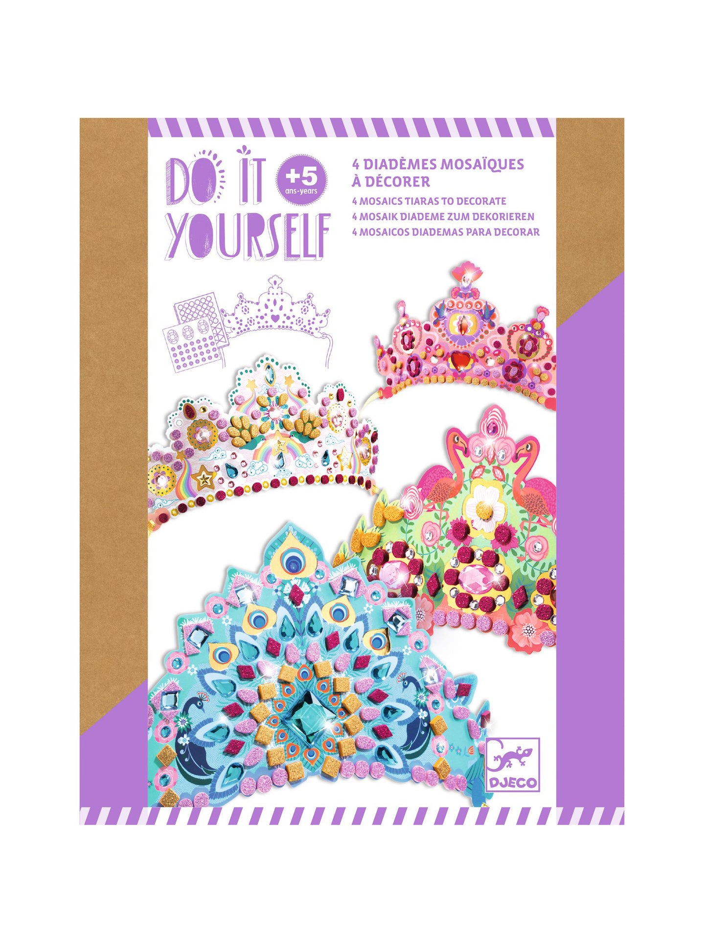 Like A Princess DIY Mosiac Tiaras