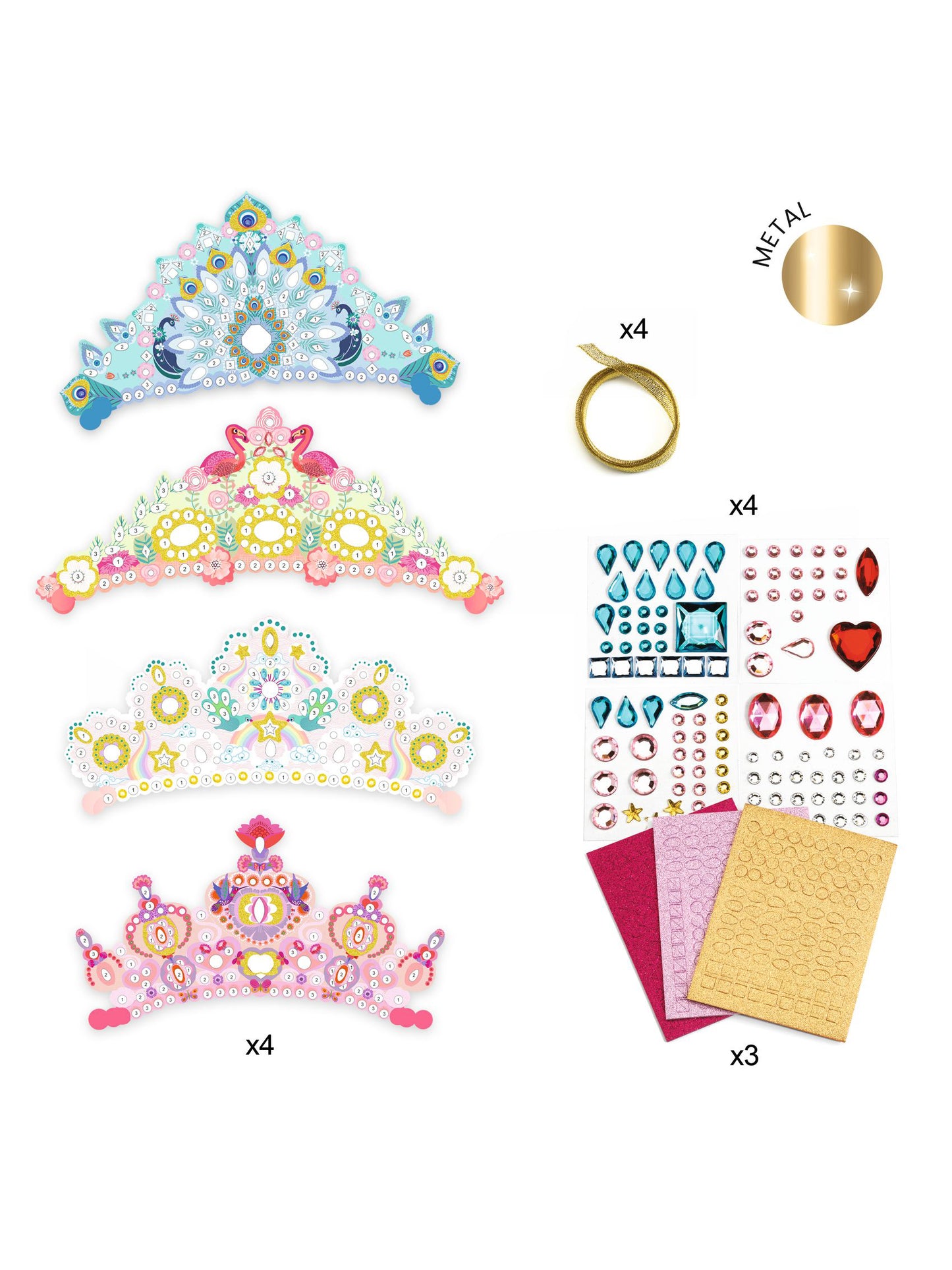 Like A Princess DIY Mosiac Tiaras