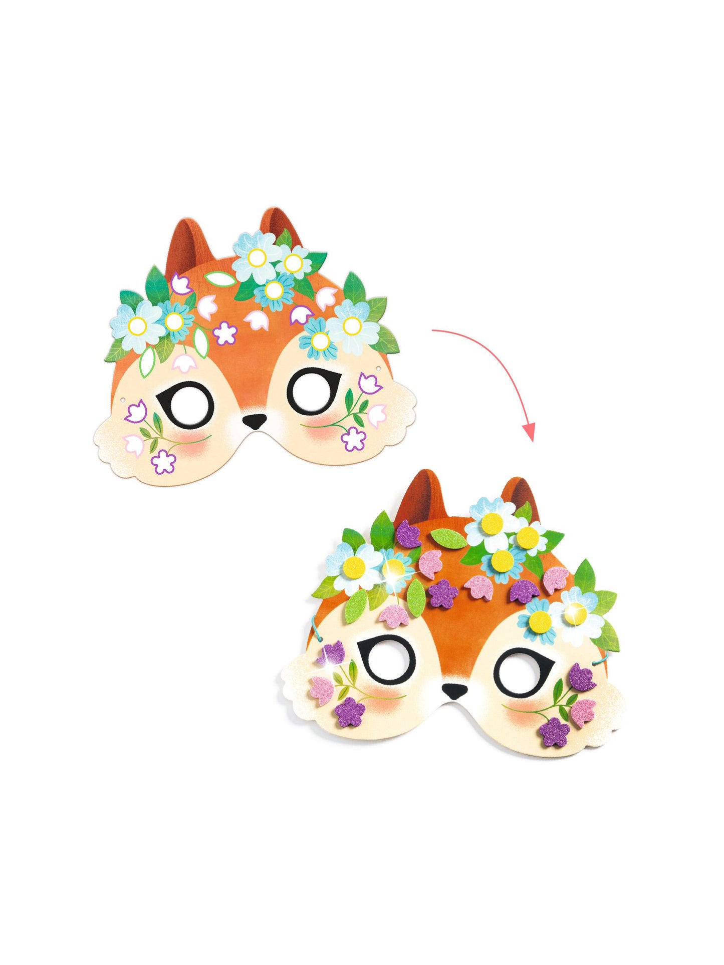 Forest Animals DIY Masks Kit