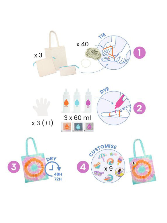 Tie Dye DIY Kit