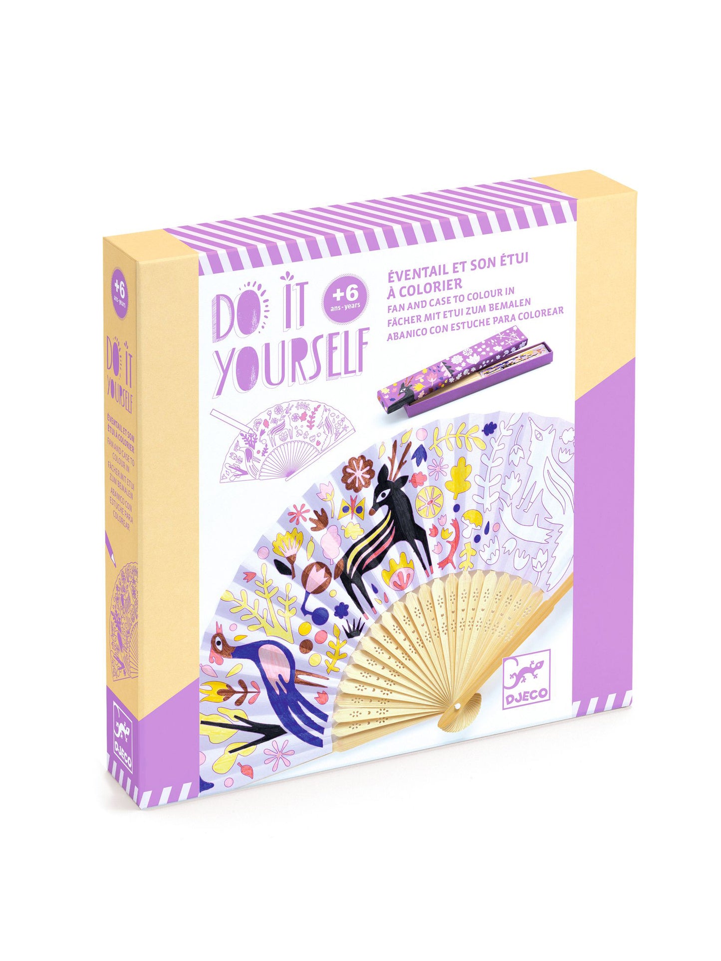 Woodland Beauty Fan Colouring Kit