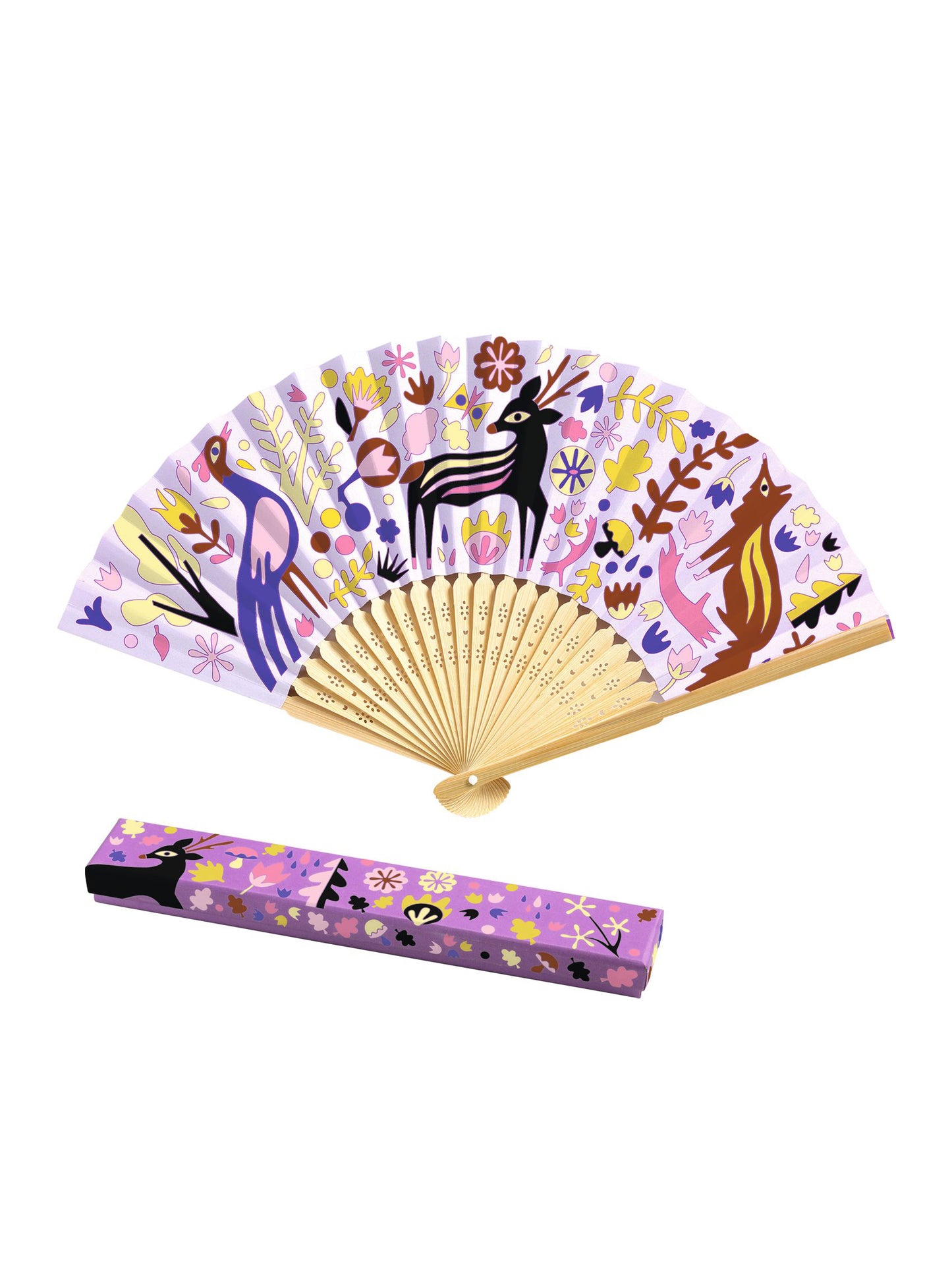 Woodland Beauty Fan Colouring Kit