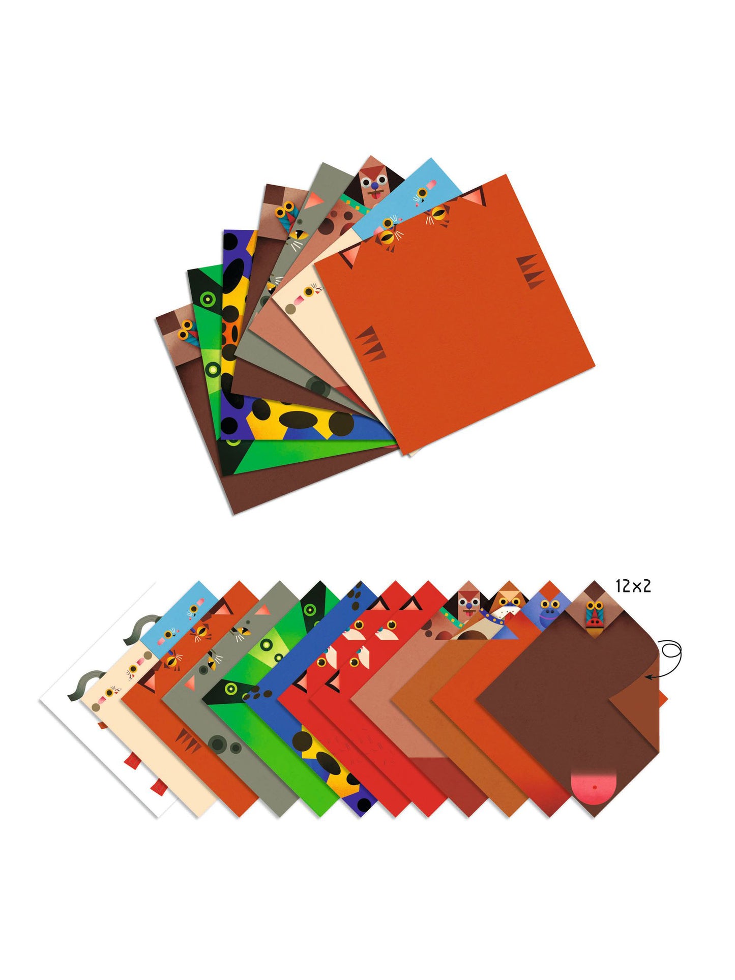 Jumping Animals Origami Kit