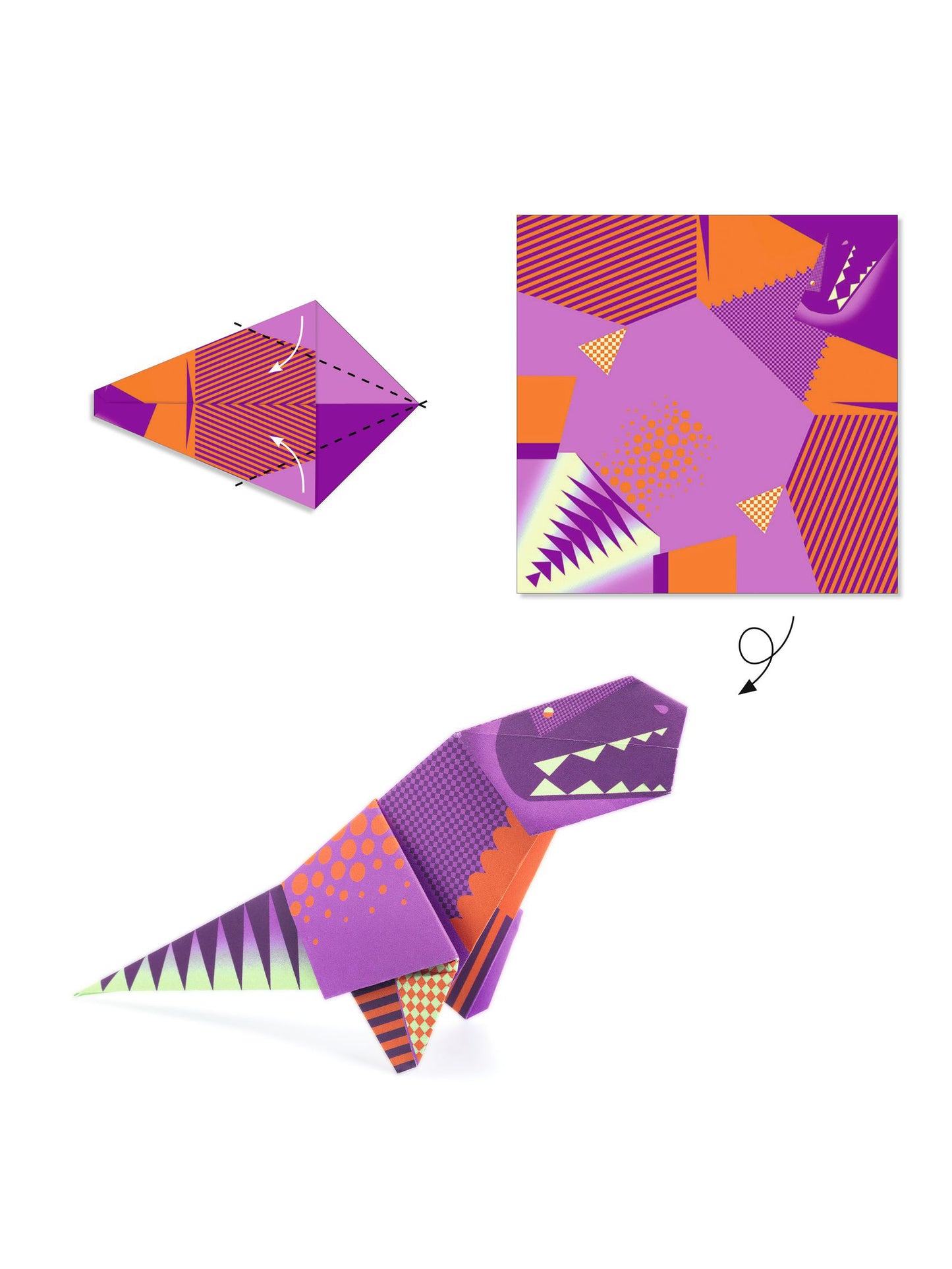 Dinosaurs Origami Kit