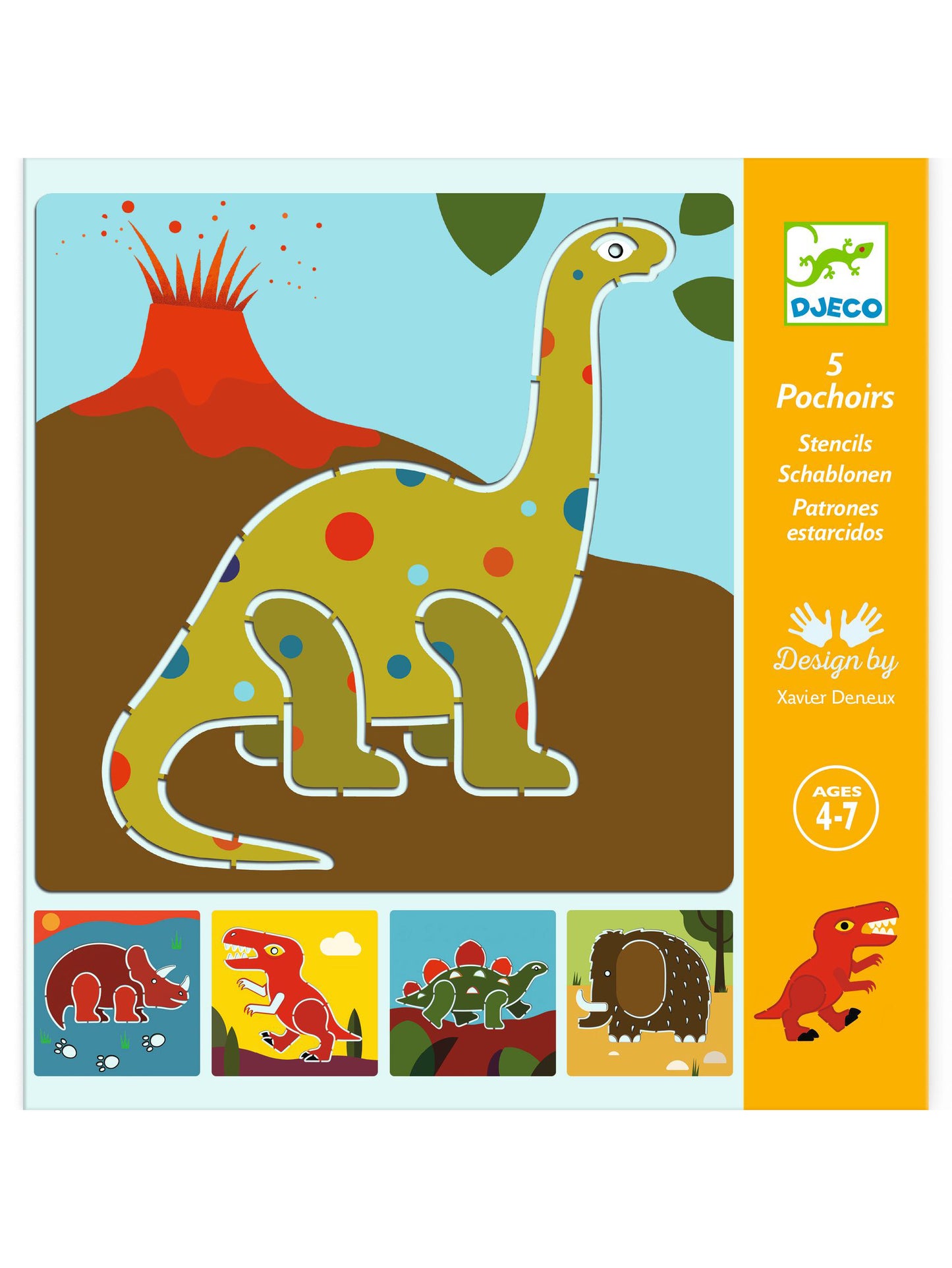 Dinosaur Stencils