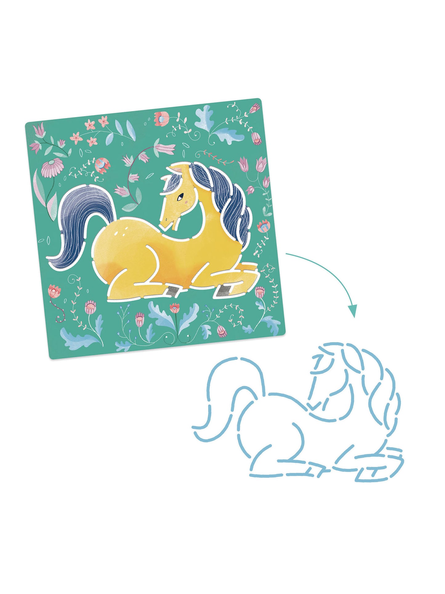 Horses Stencils