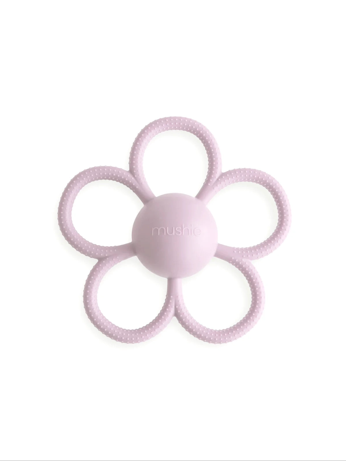 Lilac Daisy Rattle & Teether