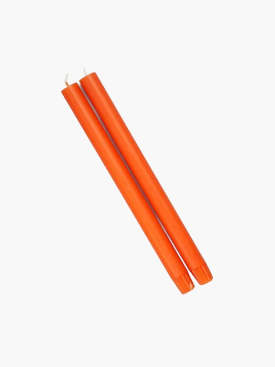 Tangerine Dinner Candles