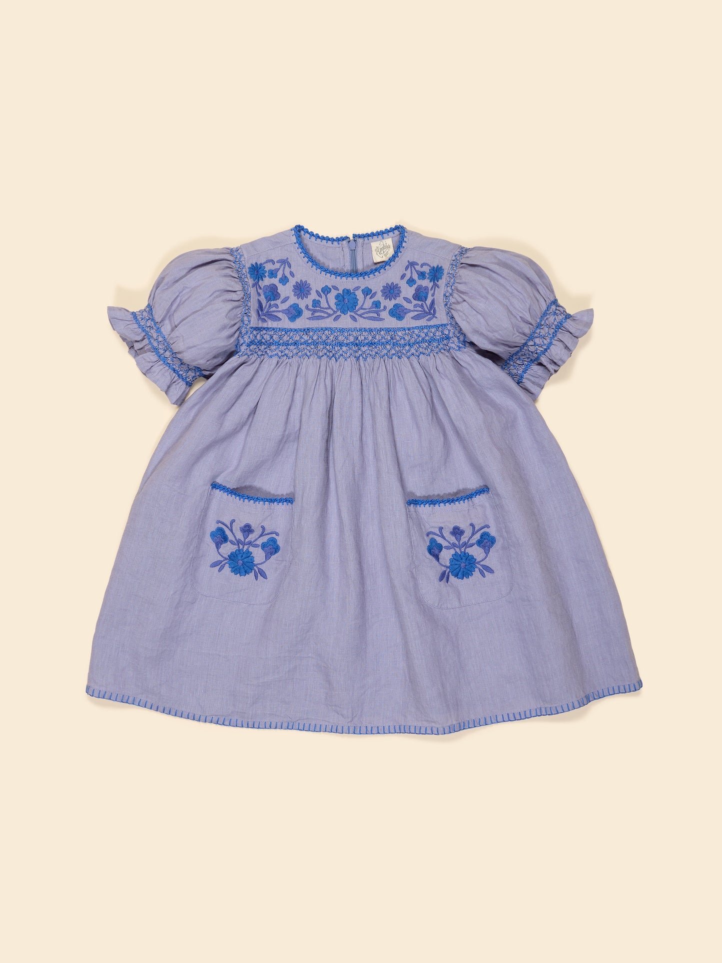 Dora Dress - Blue-lilac