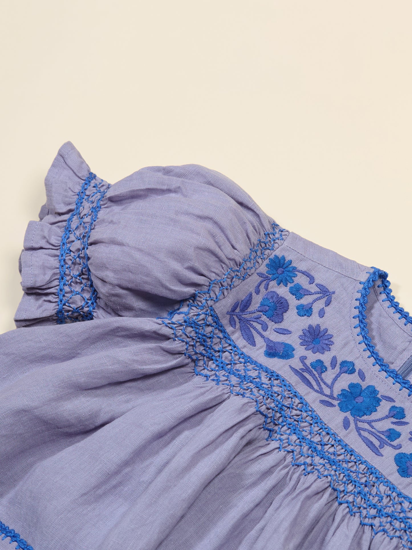 Dora Dress - Blue-lilac