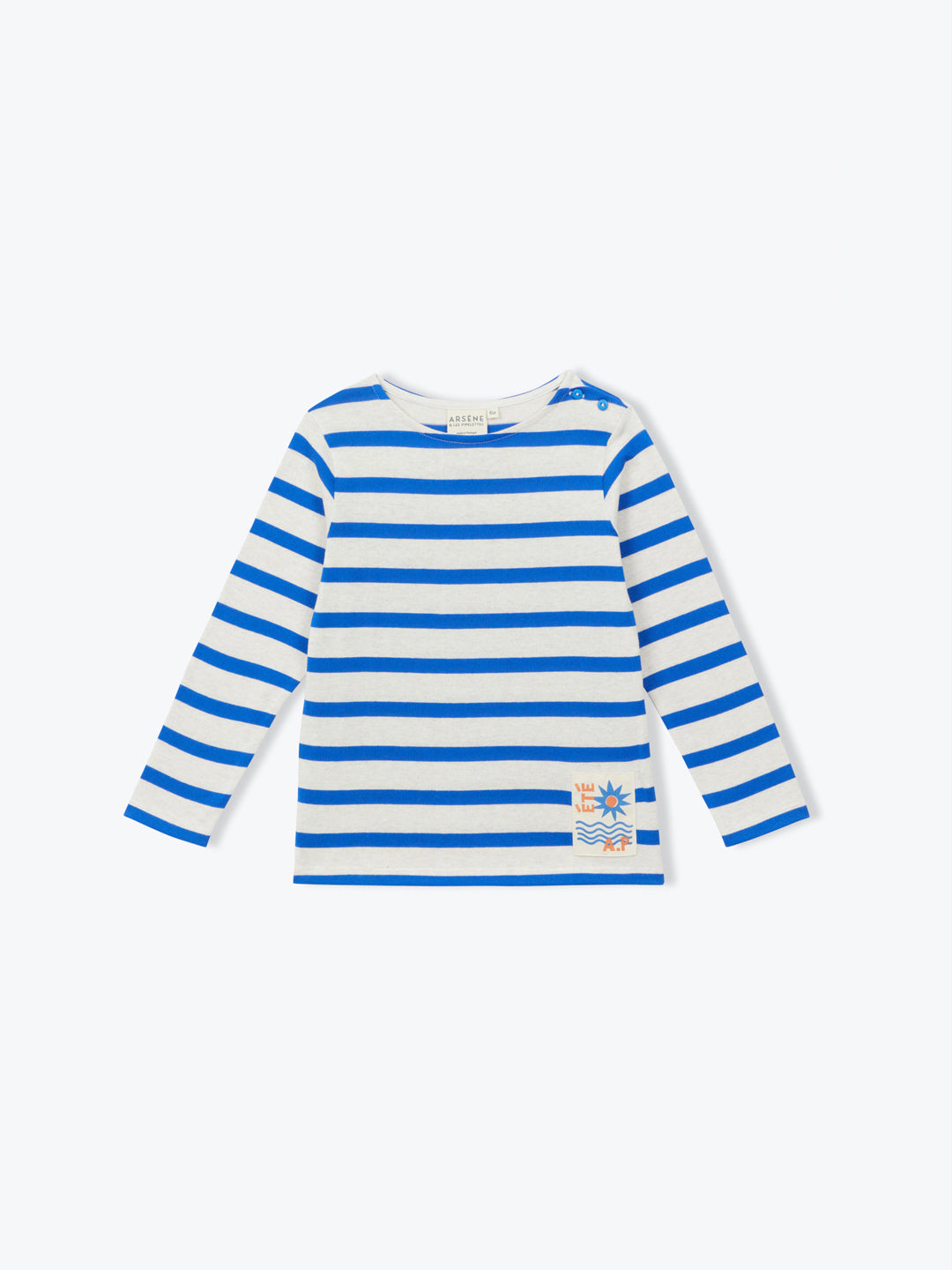 Electric Blue Mariniere T-Shirt
